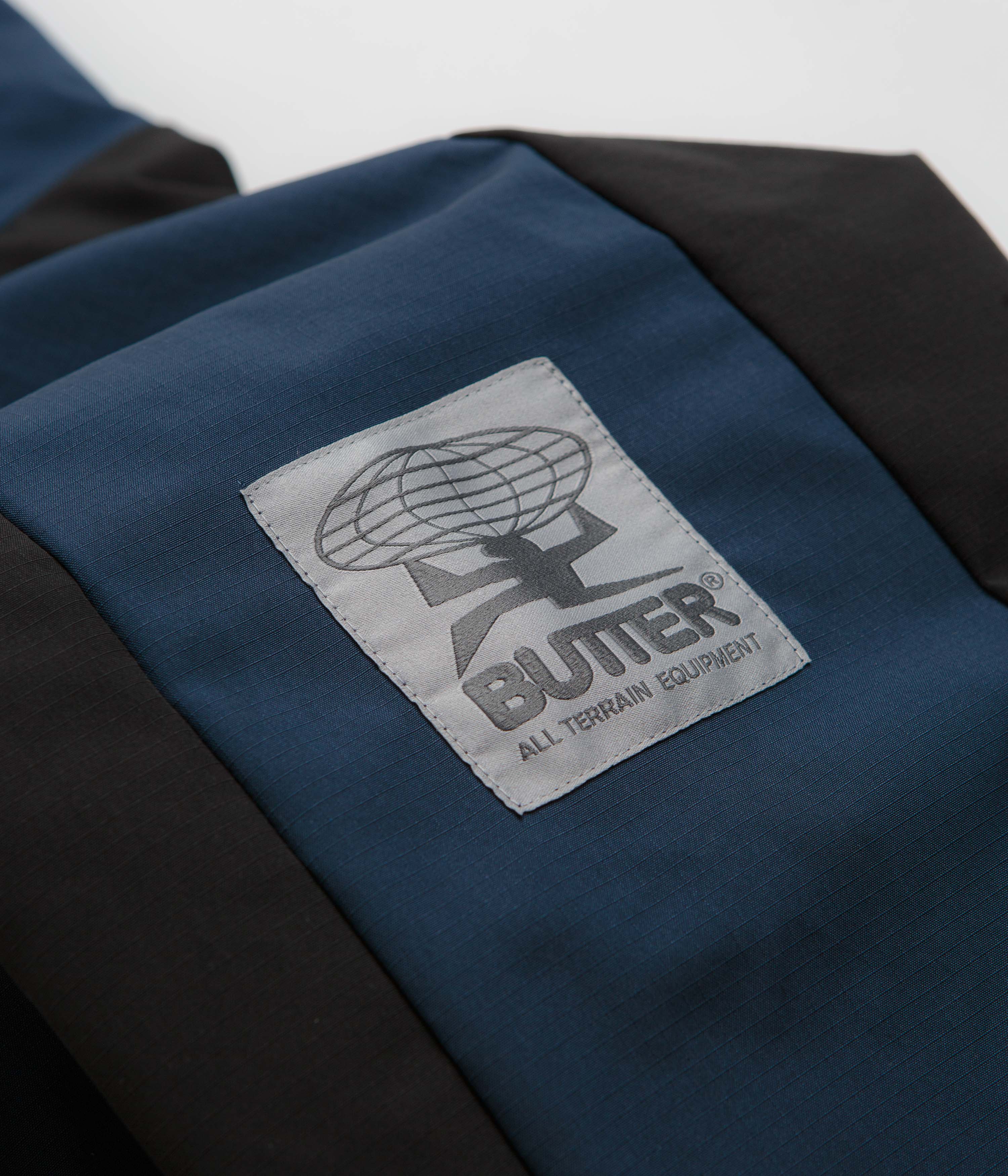 Butter Goods Contour Anorak Jacket - Navy / Black - Image 6