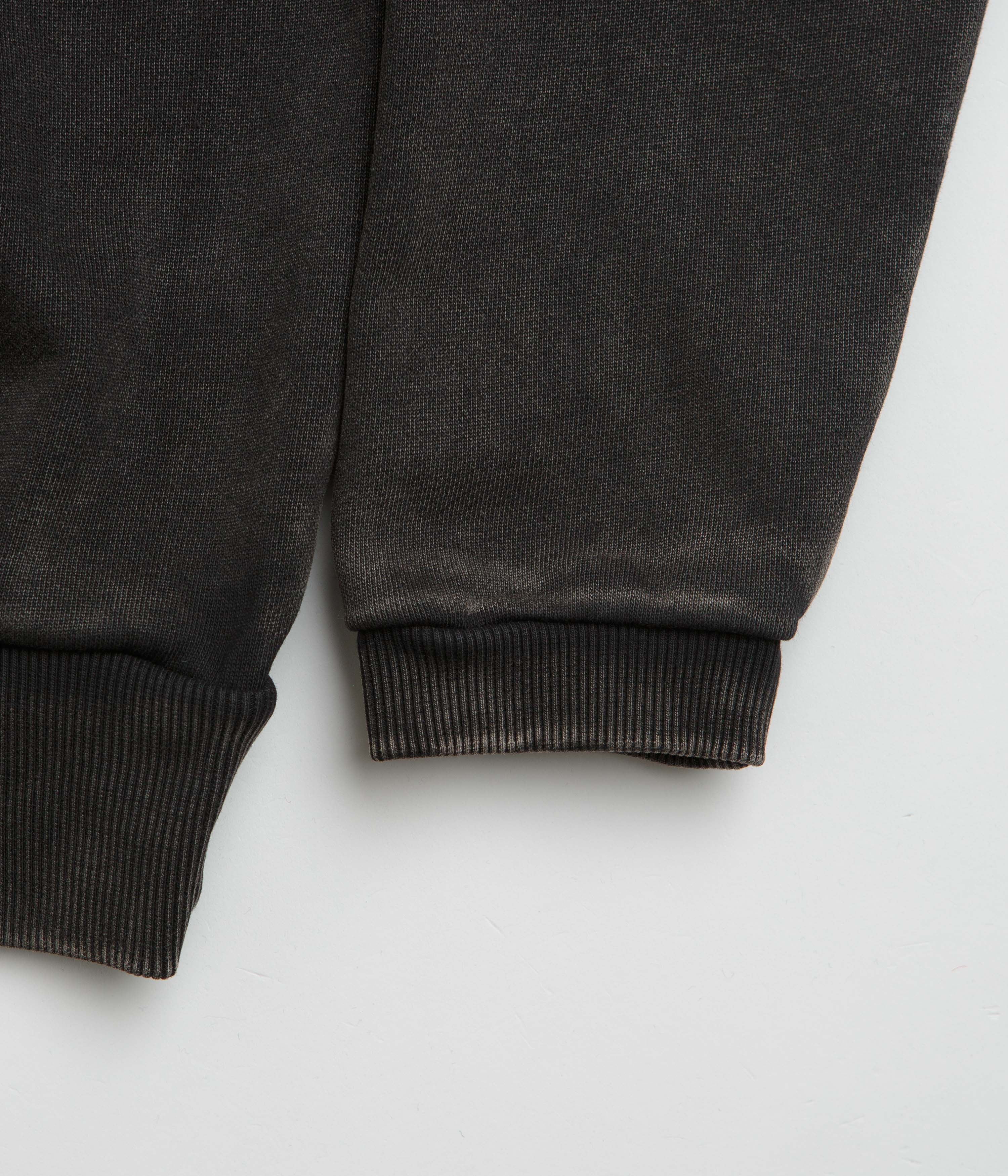 Butter Goods Corp 1/4 Zip Sweatshirt - Black - Image 5