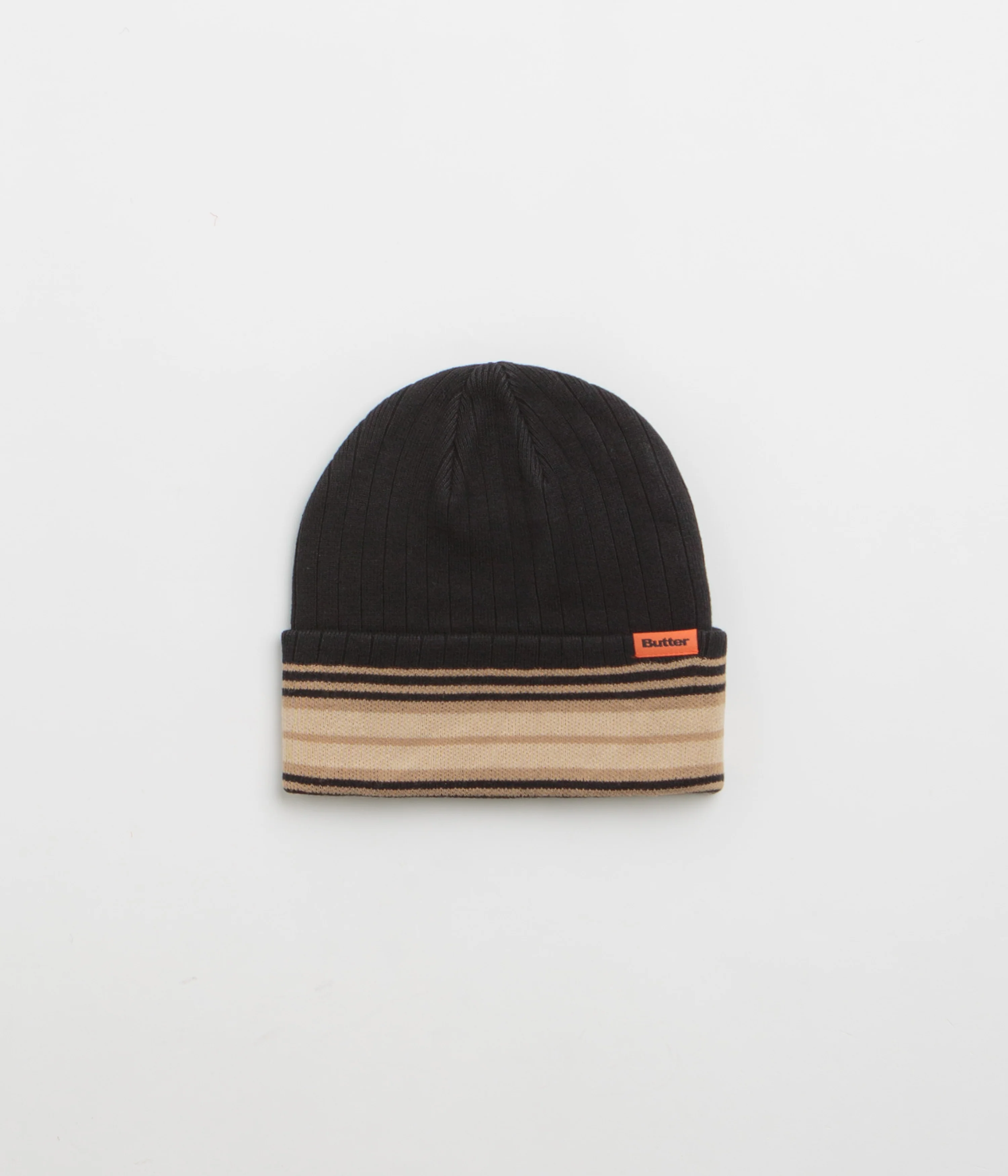 Butter Goods Crest Beanie - Black
