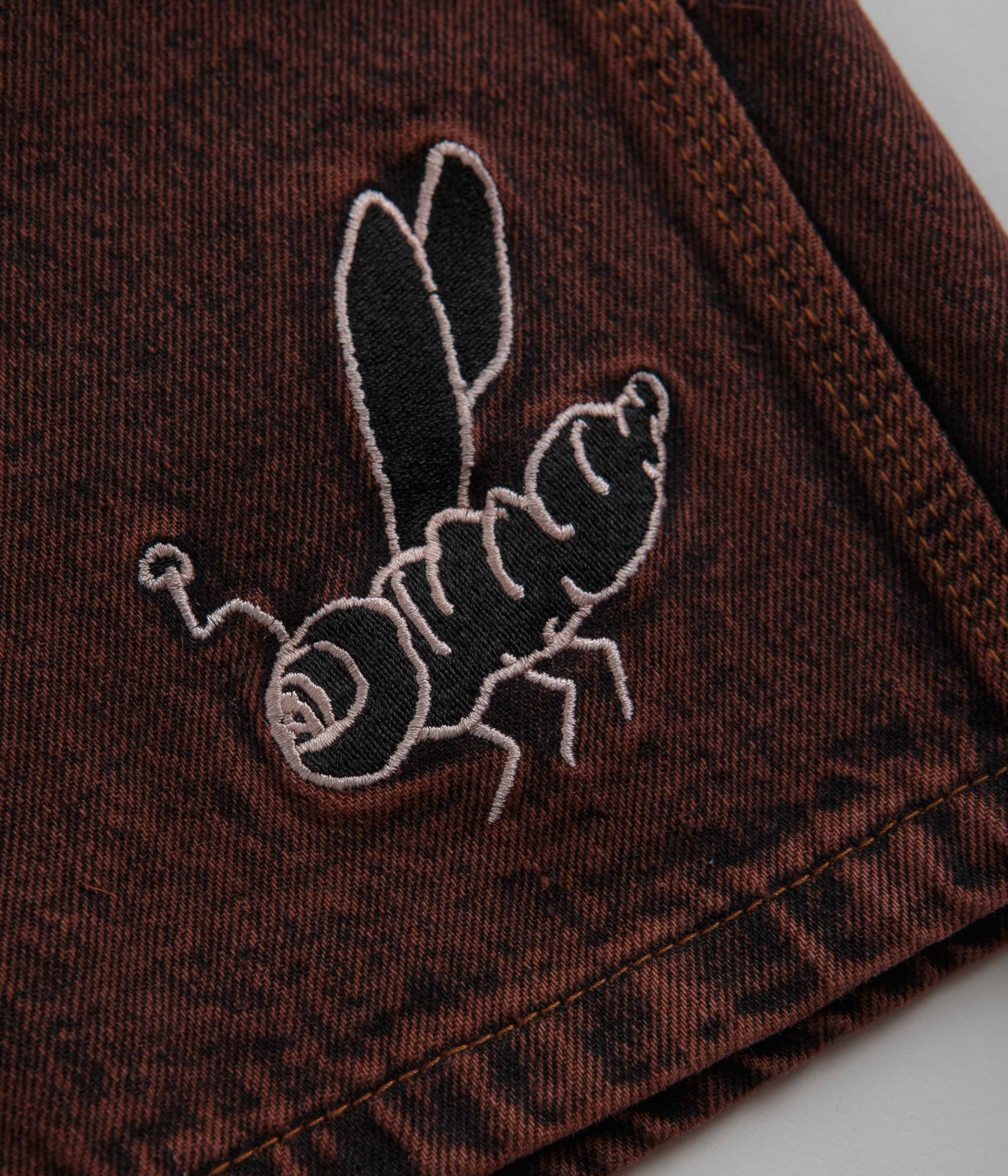 Butter Goods Critter Baggy Denim Shorts - Brick - Image 4