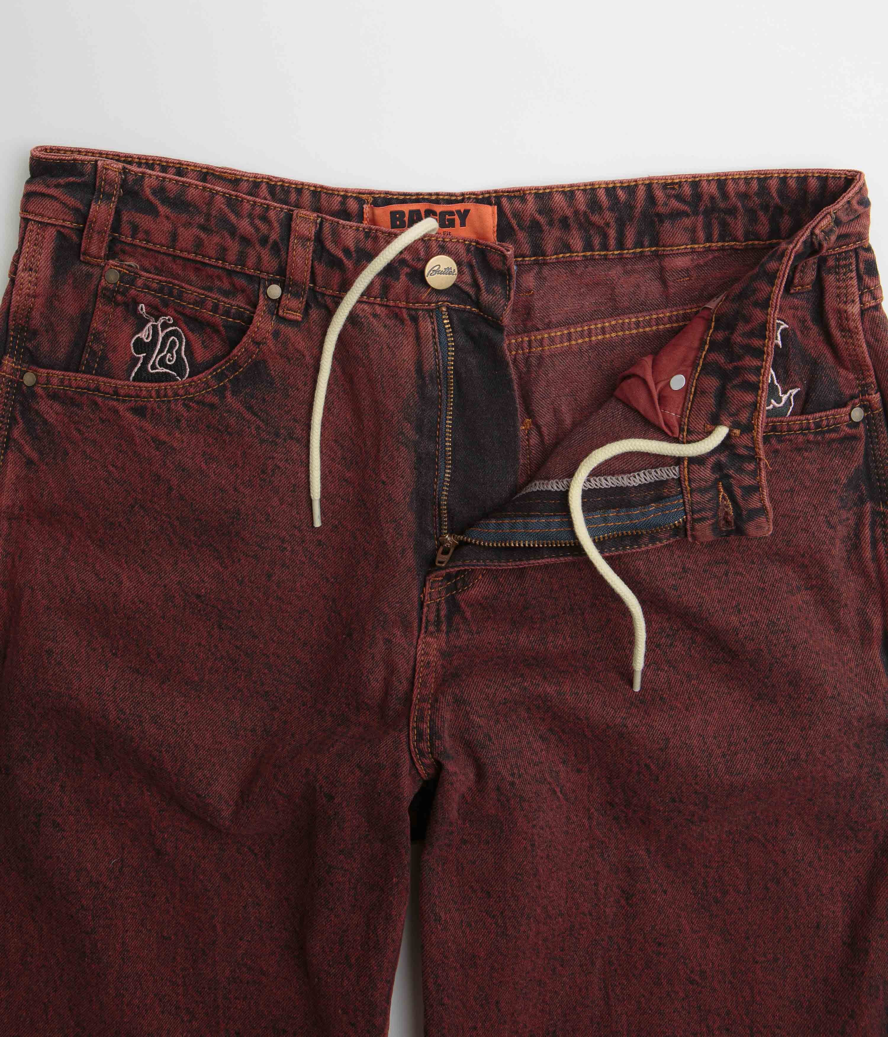 Butter Goods Critter Jeans - Brick - Image 5