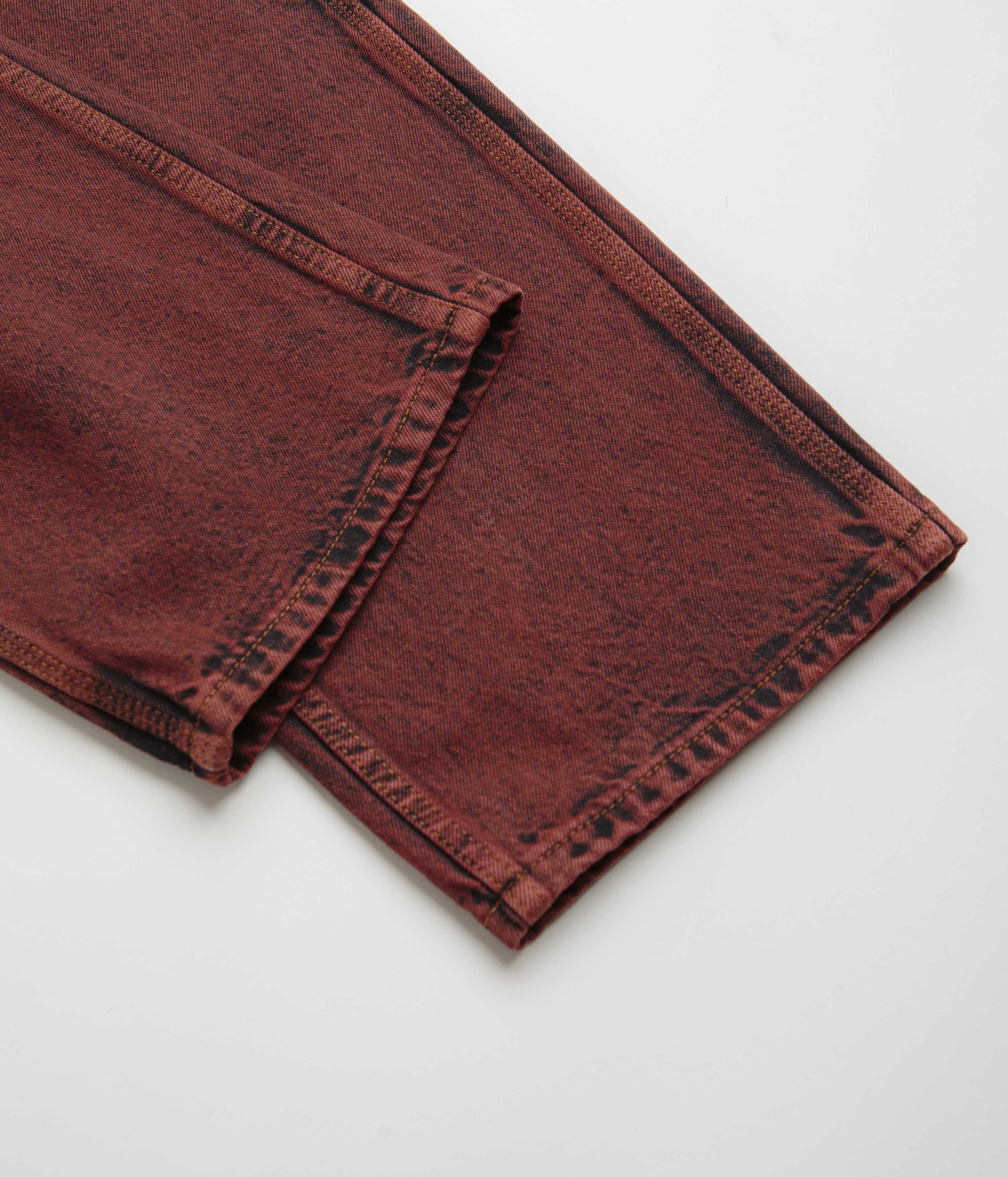 Butter Goods Critter Jeans - Brick - Image 8