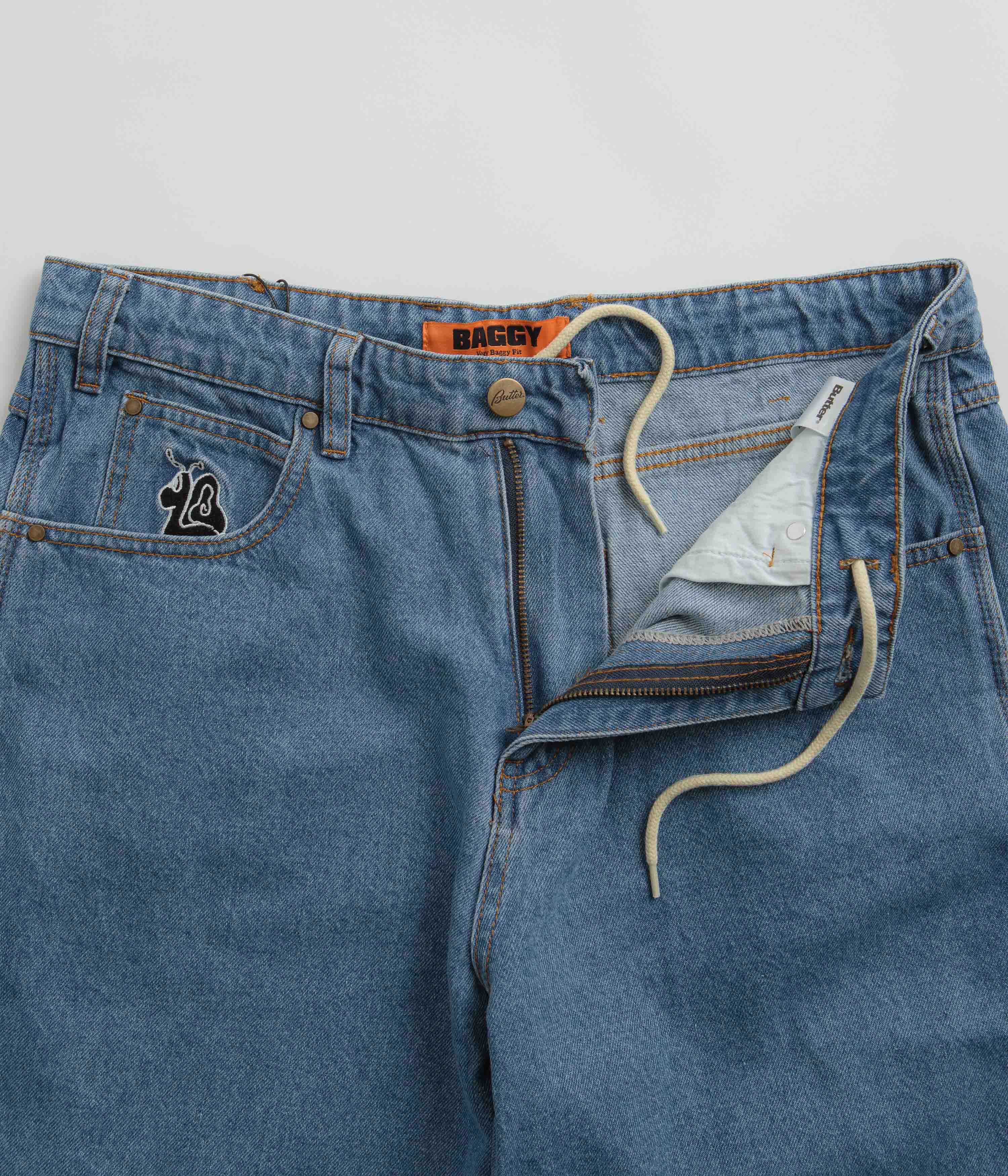 Butter Goods Critter Jeans - Washed Indigo - Image 5