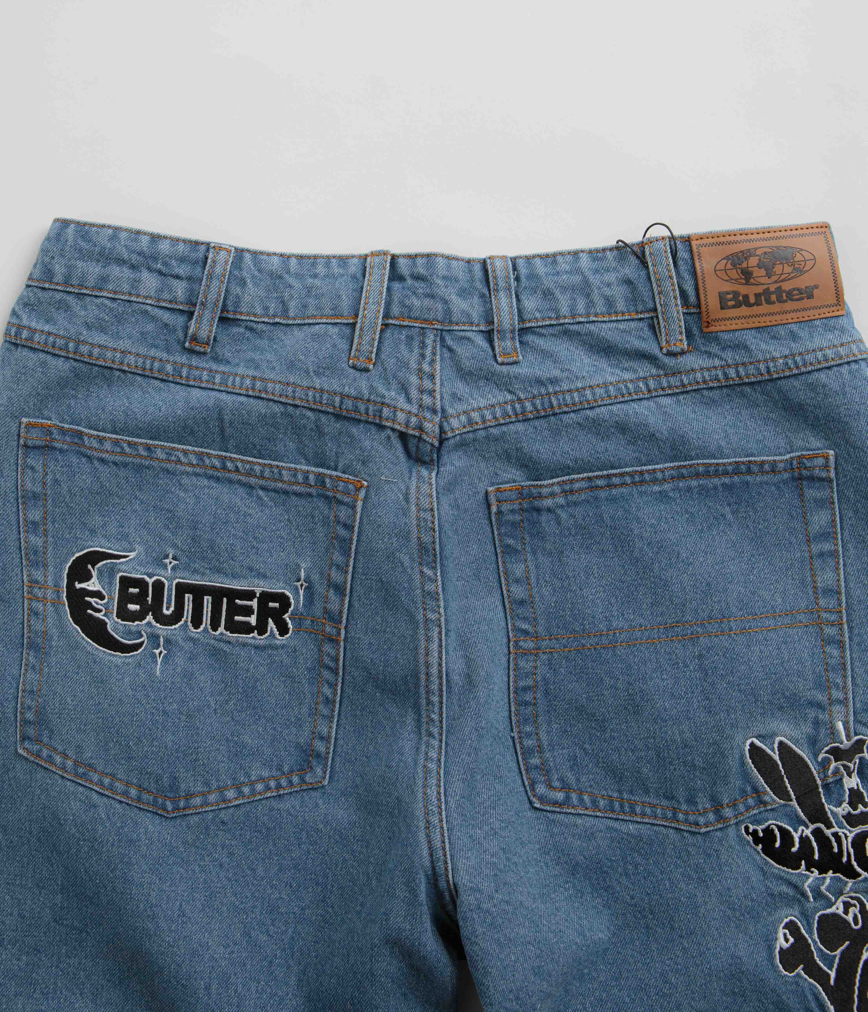 Butter Goods Critter Jeans - Washed Indigo - Image 6
