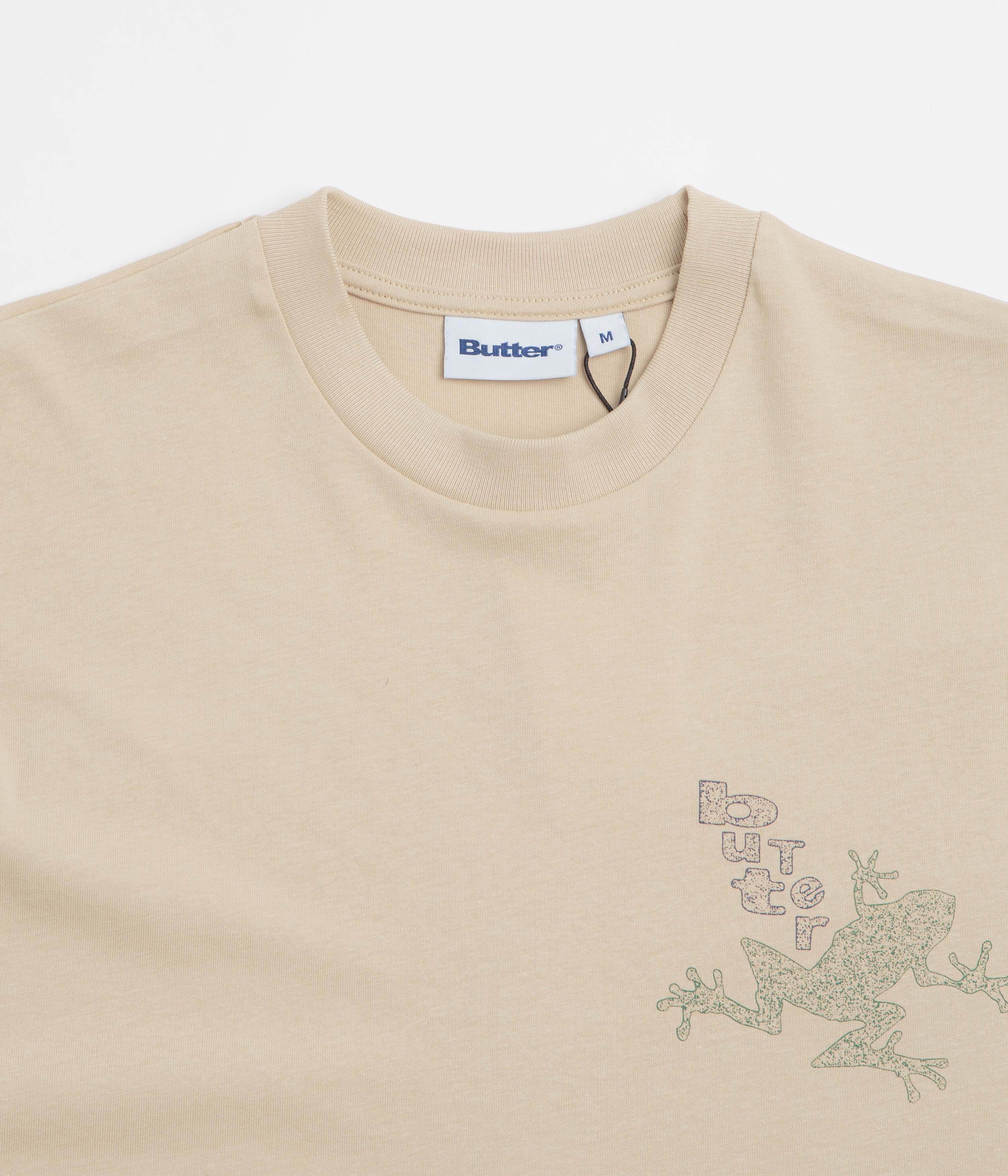 Butter Goods Croaker T-Shirt - Taupe - Image 3