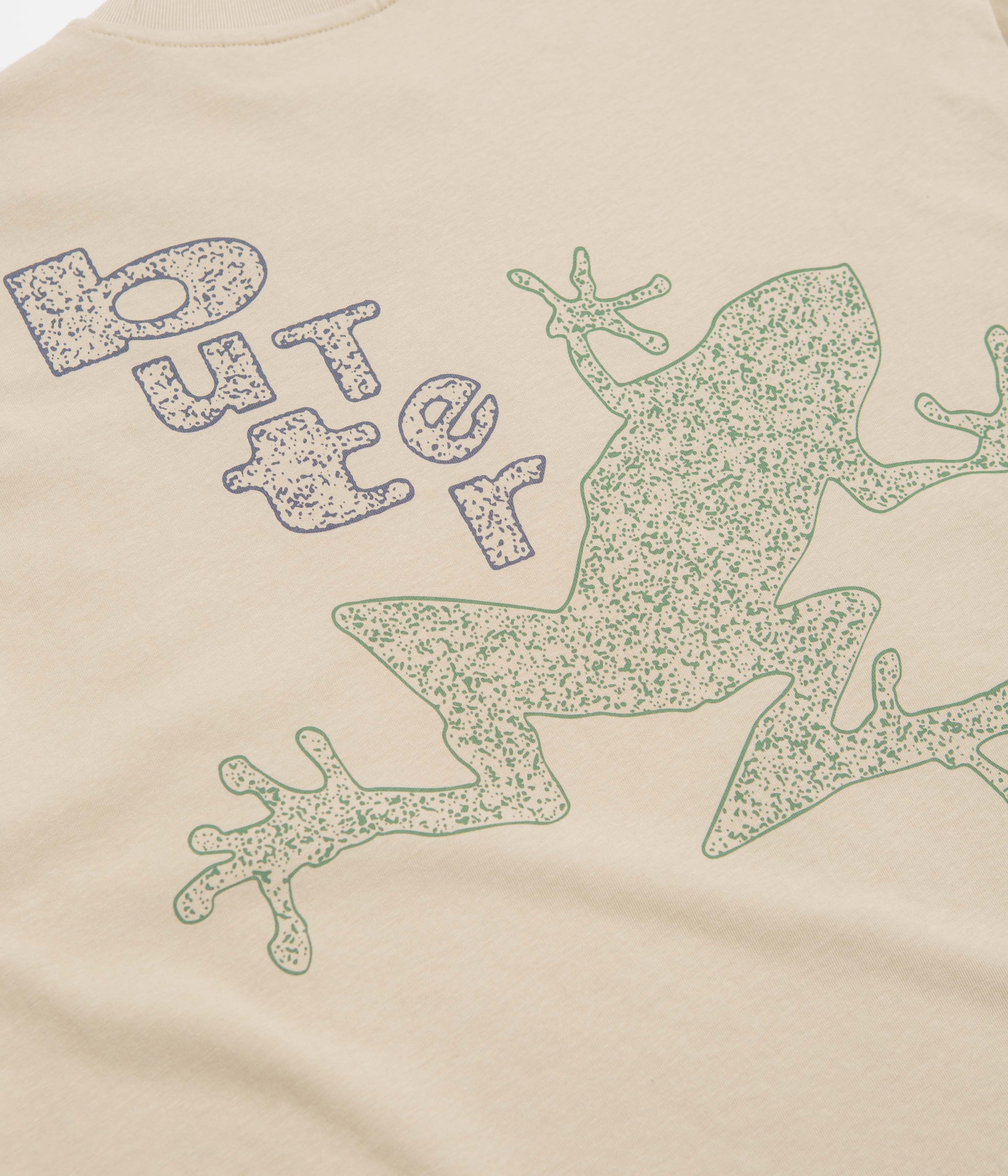 Butter Goods Croaker T-Shirt - Taupe - Image 4