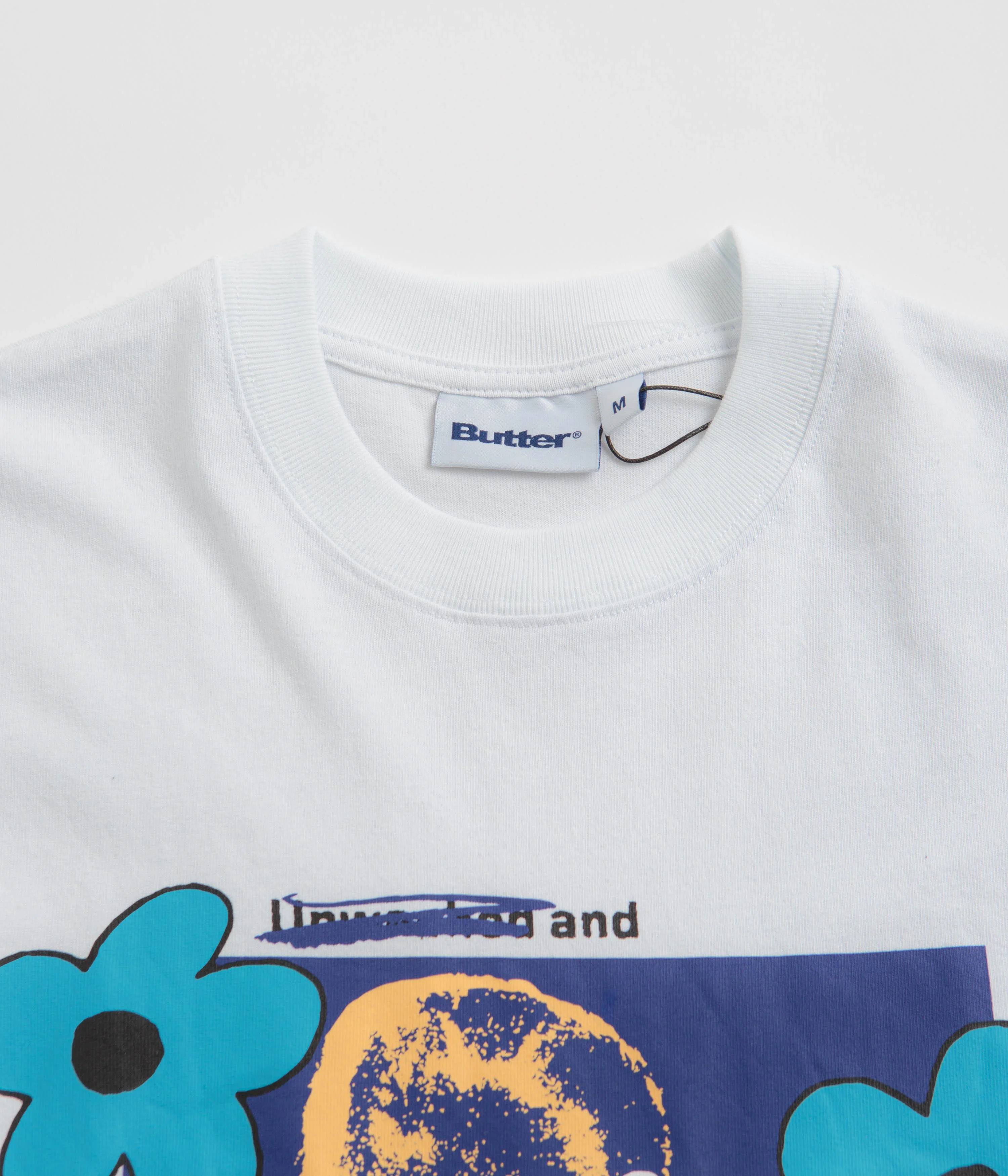 Butter Goods Dazed T-Shirt - White - Image 2