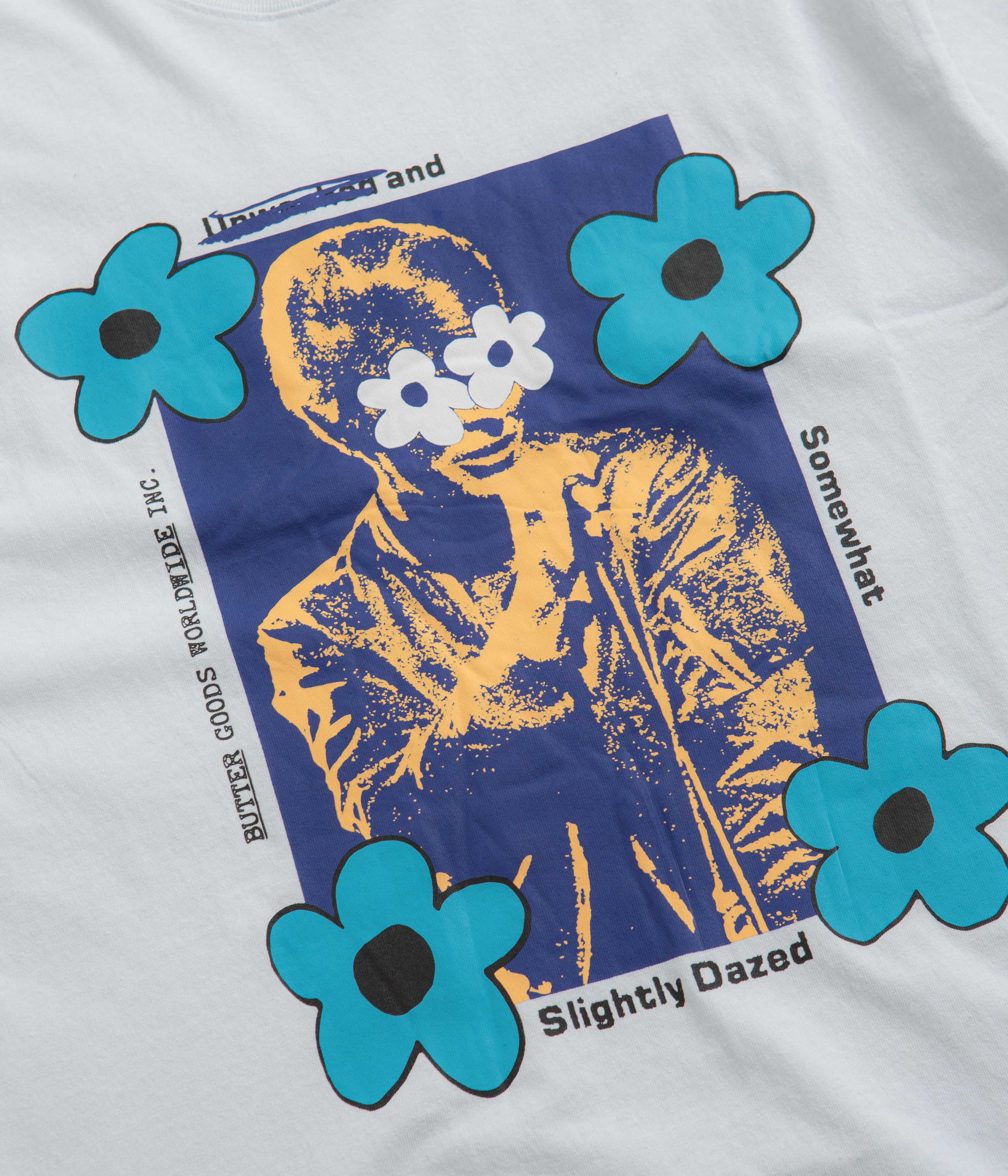 Butter Goods Dazed T-Shirt - White - Image 3