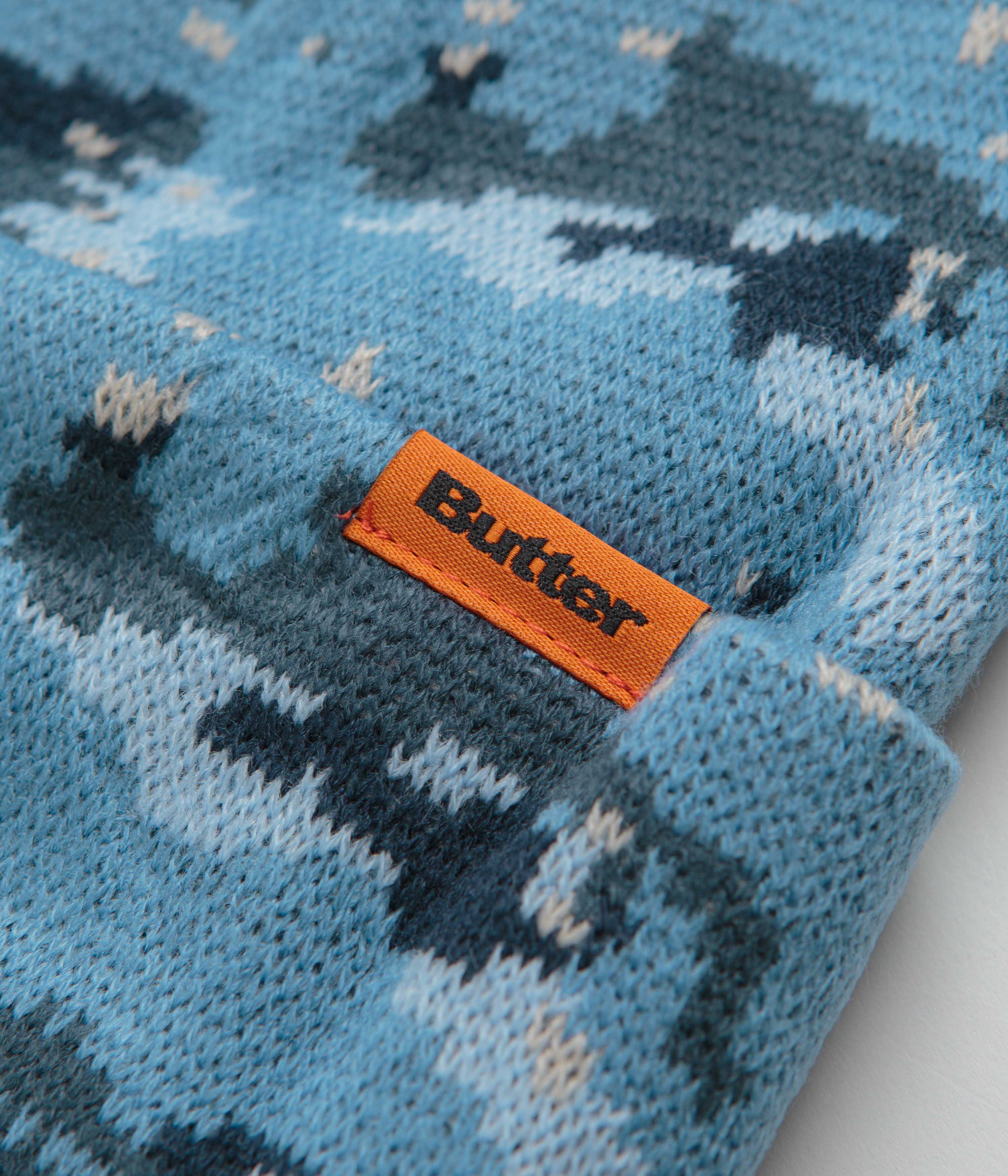Butter Goods Desert Camo Beanie - Slate - Image 2