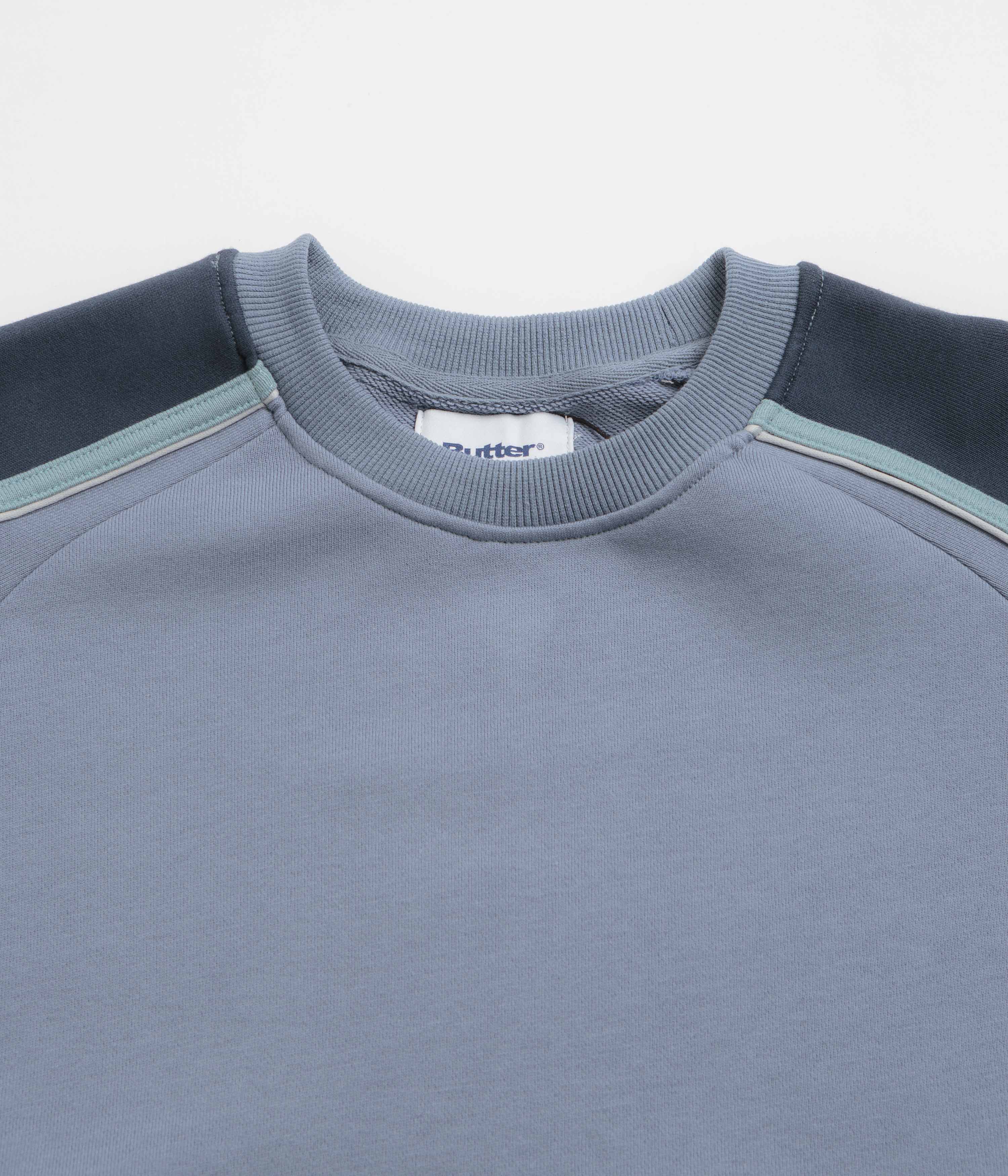 Butter Goods Division Crewneck Sweatshirt - Slate - Image 2