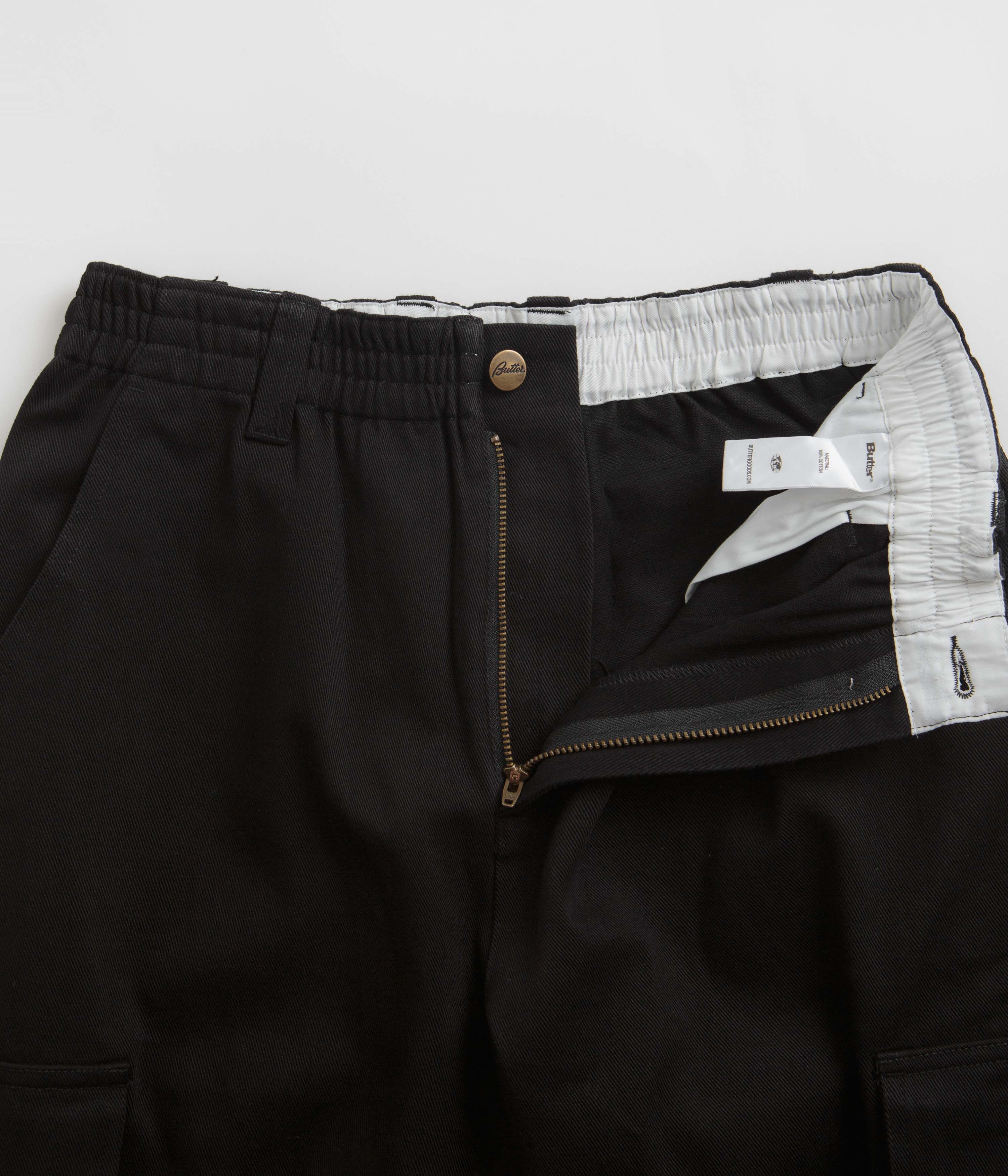 Butter Goods Dougie Cargo Pants - Black - Image 5