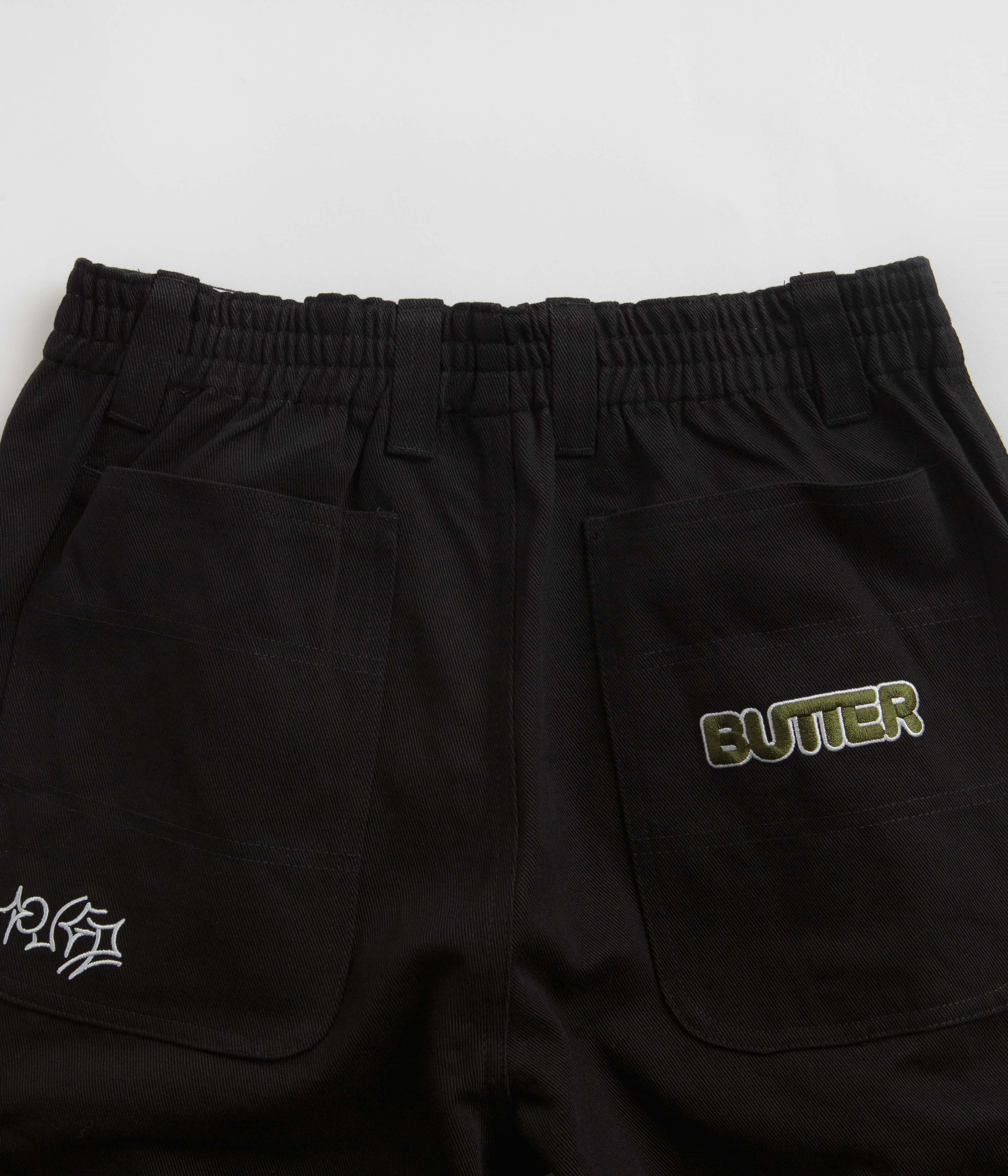 Butter Goods Dougie Cargo Pants - Black - Image 6