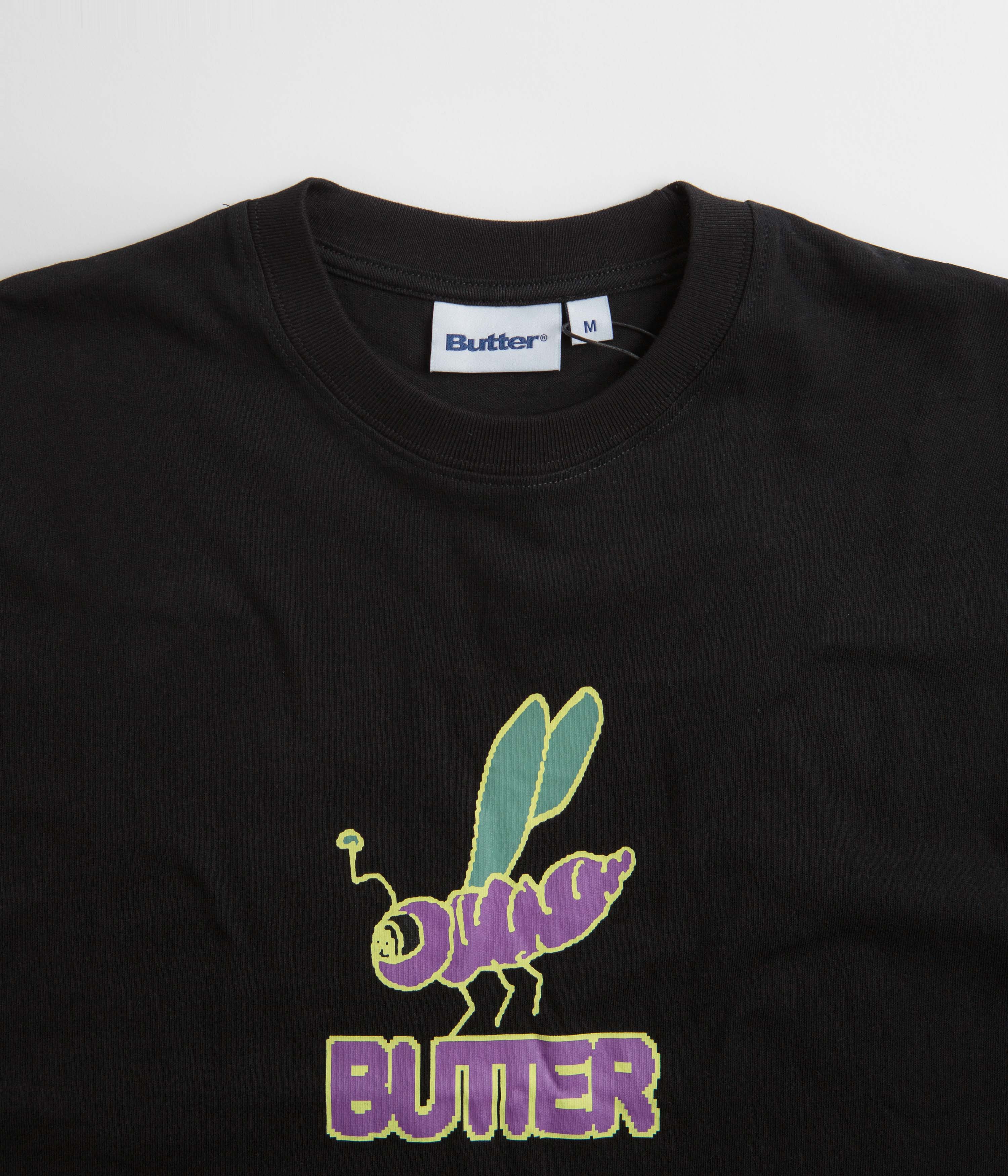 Butter Goods Dragonfly T-Shirt - Black - Image 2