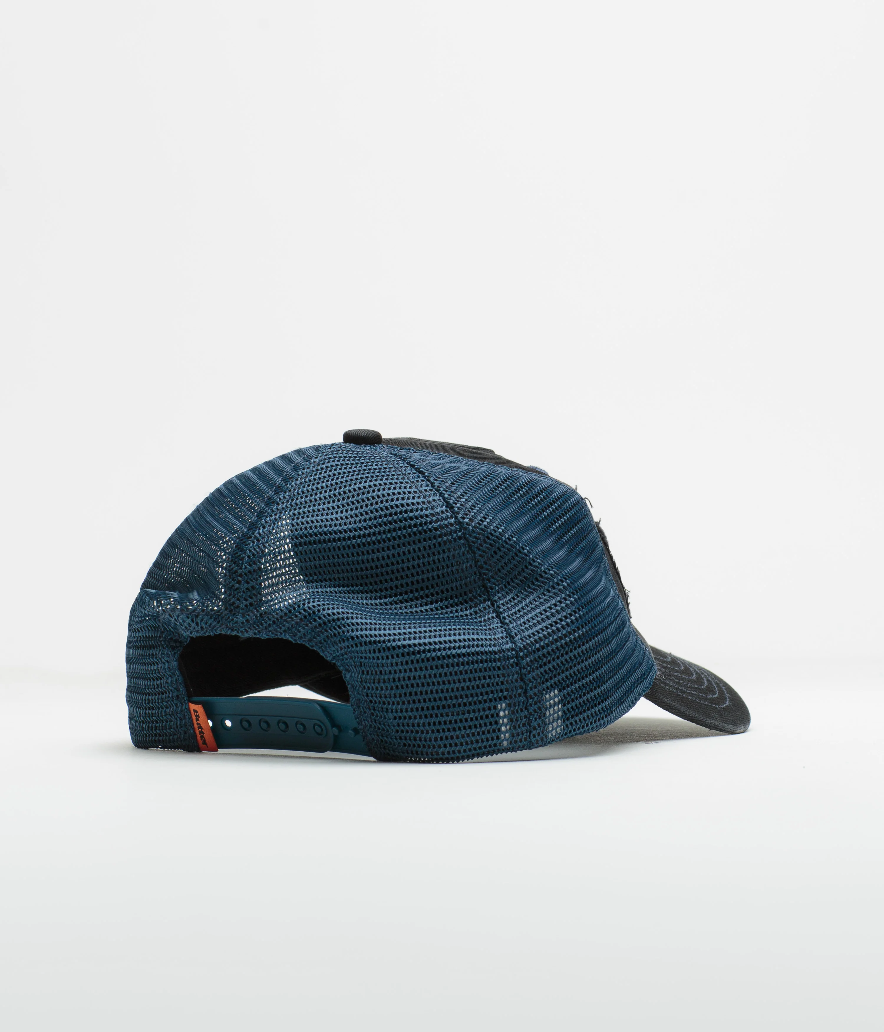 Butter Goods Drummer Trucker Cap - Black / Navy - Image 3