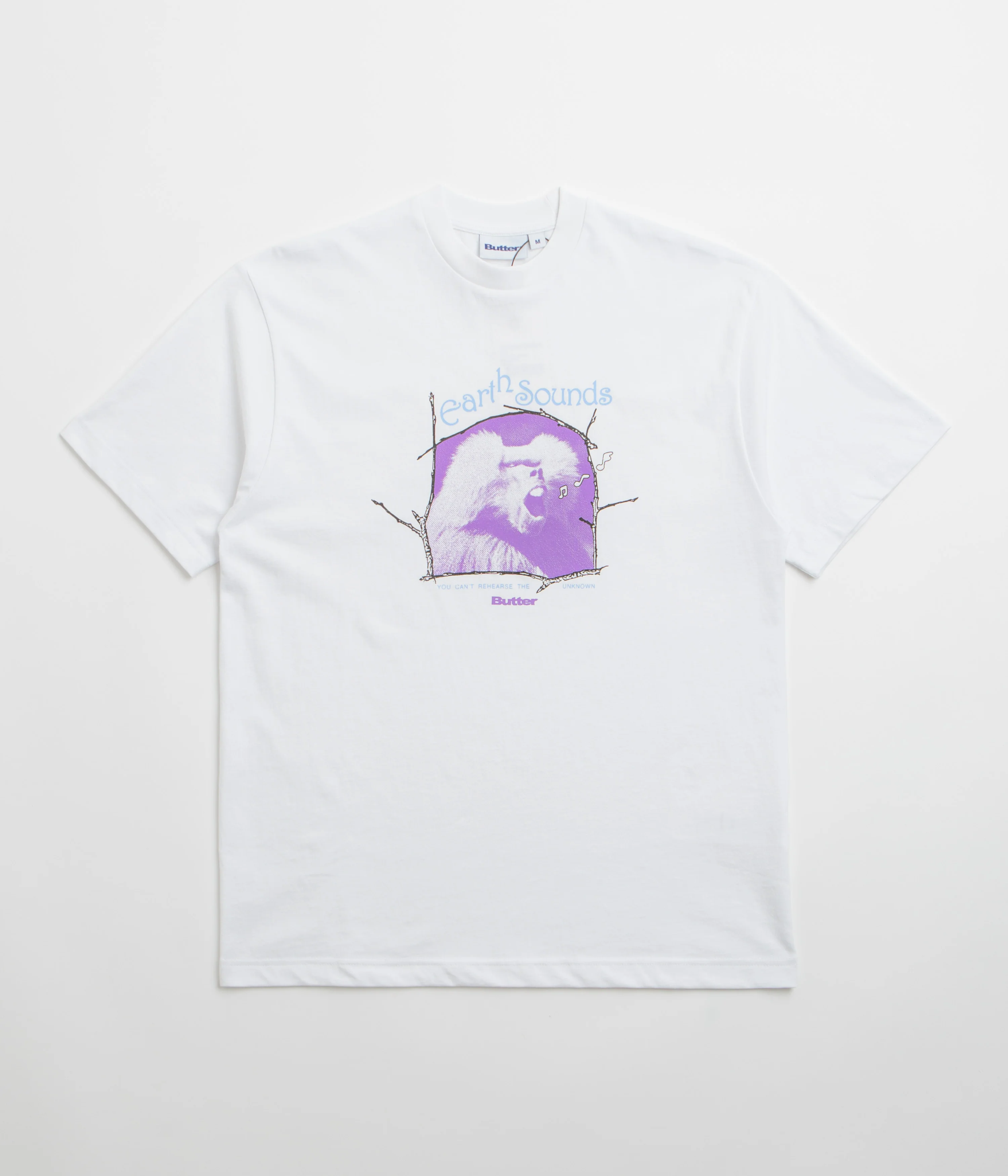 Butter Goods Earth Sounds T-Shirt - White