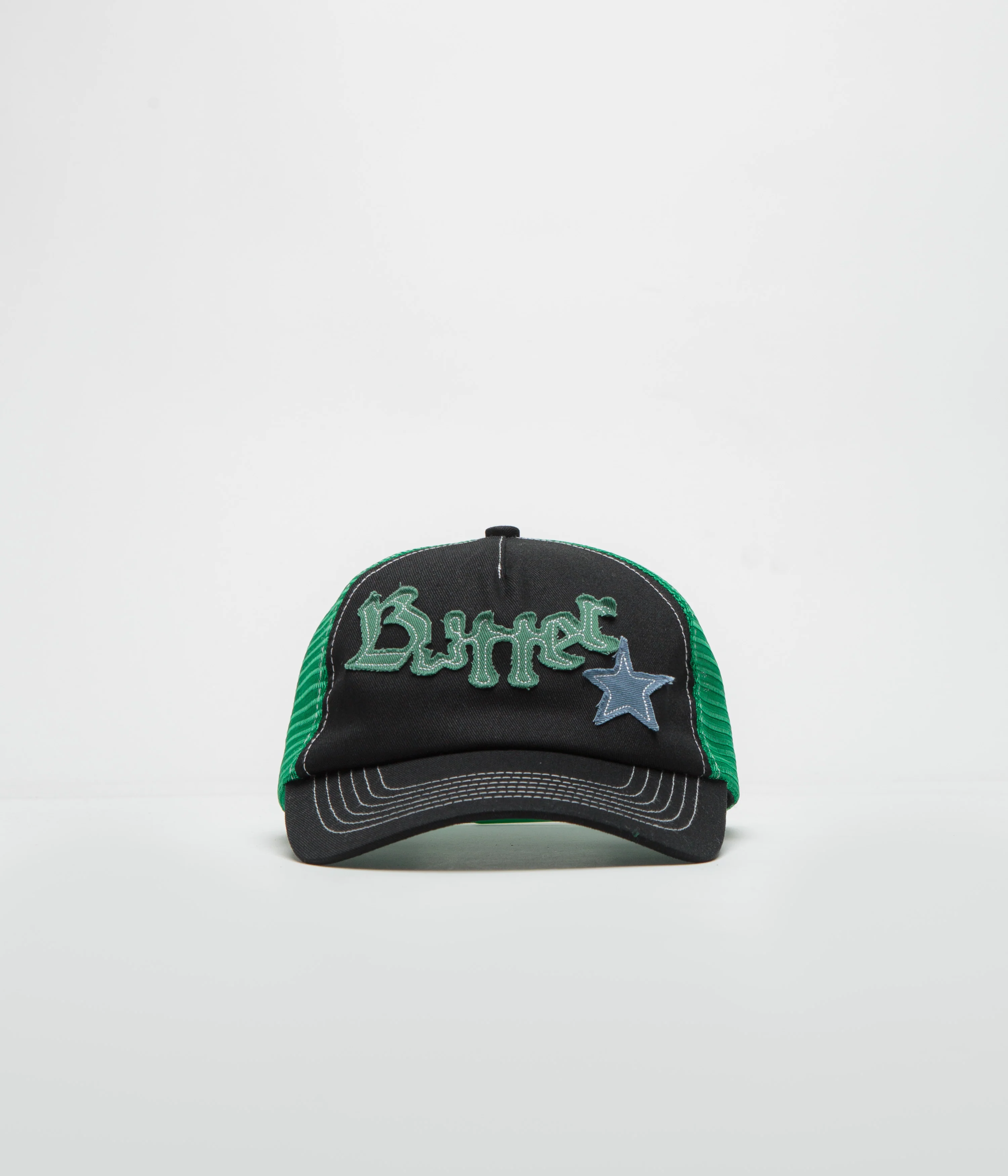 Butter Goods Edge Trucker Cap - Black - Image 2