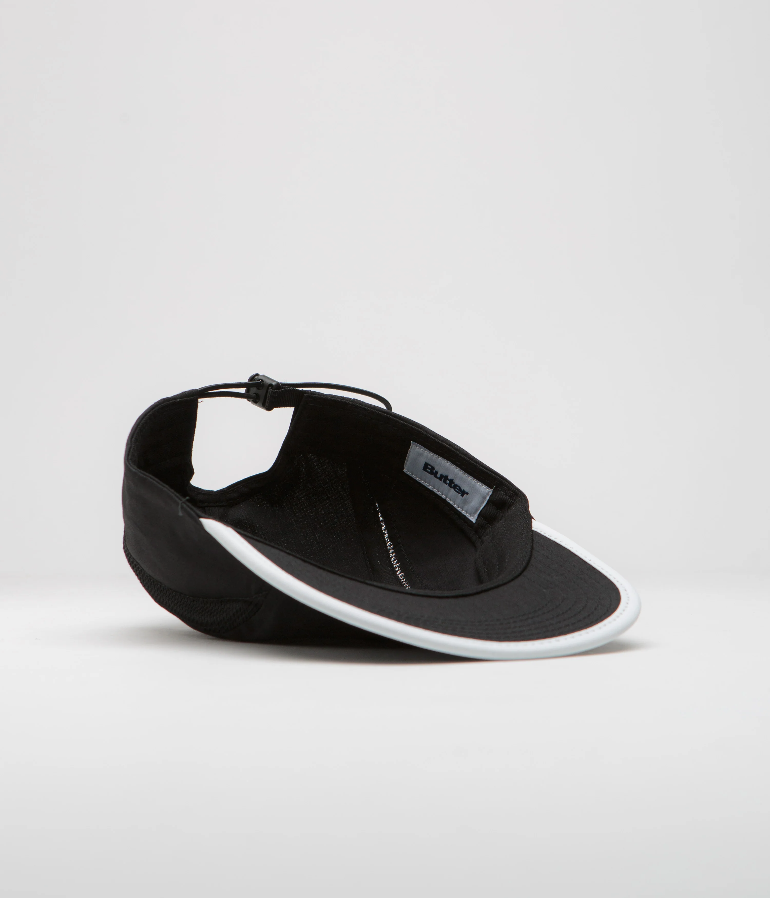 Butter Goods Equipment 4 Panel Cap - Black - Image 4