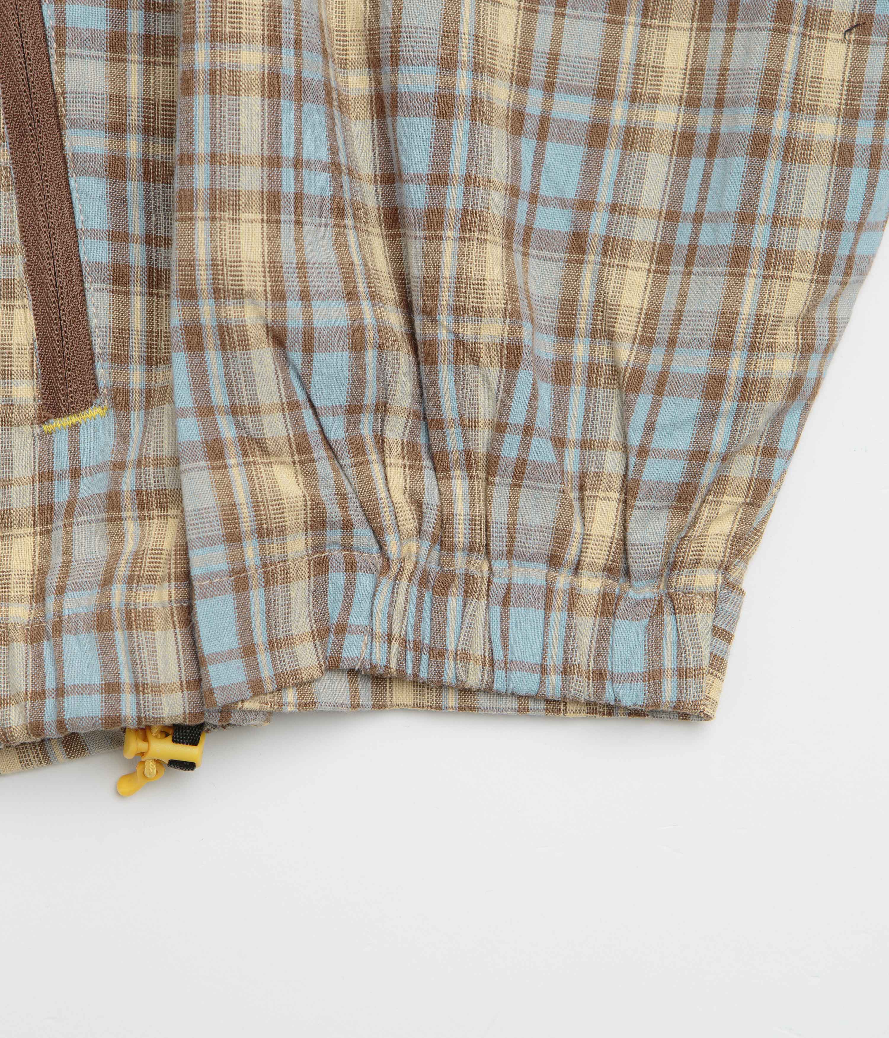 Butter Goods Equipment Anorak Jacket - Sky / Tan - Image 9