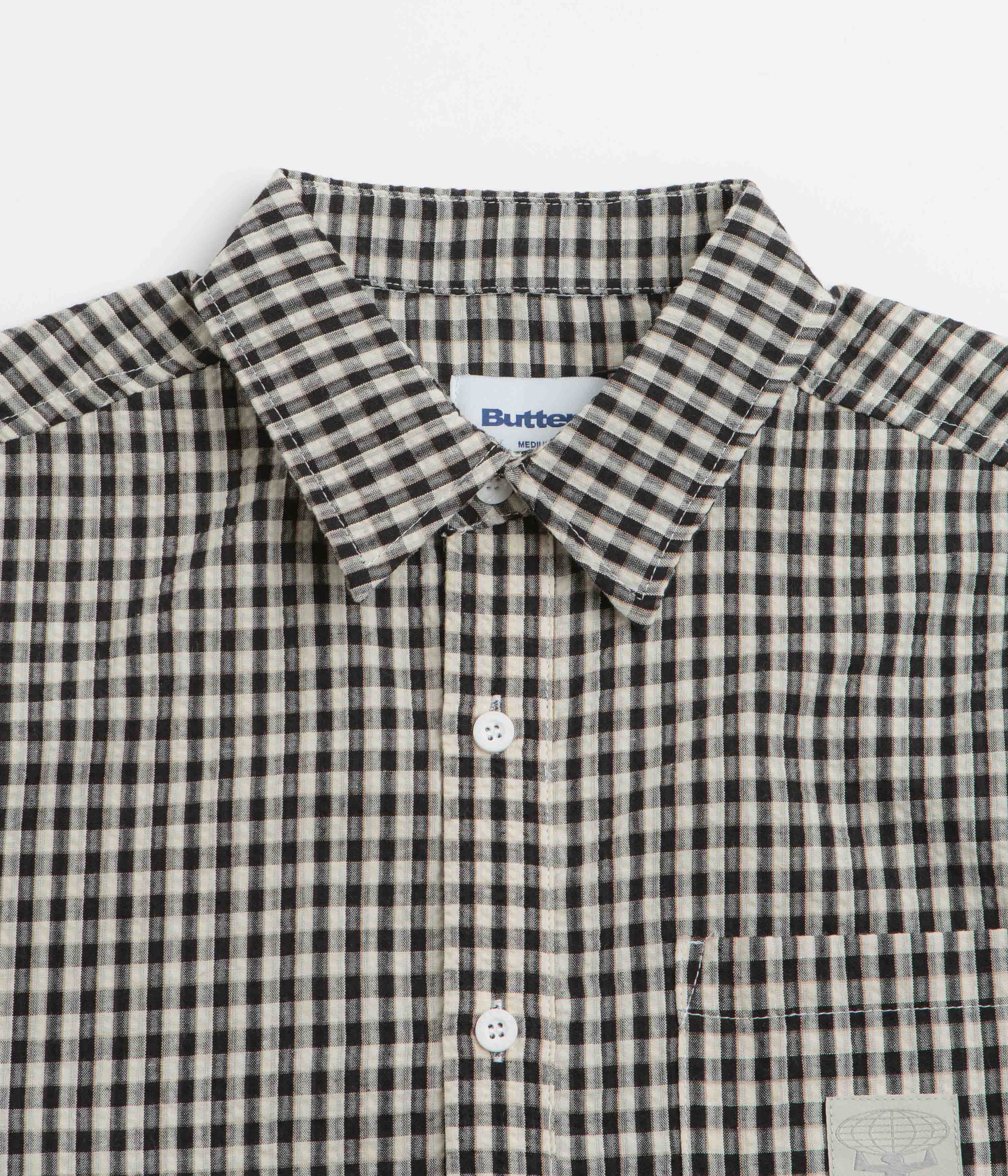 Butter Goods Equipment Short Sleeve Shirt - Black - Image 3