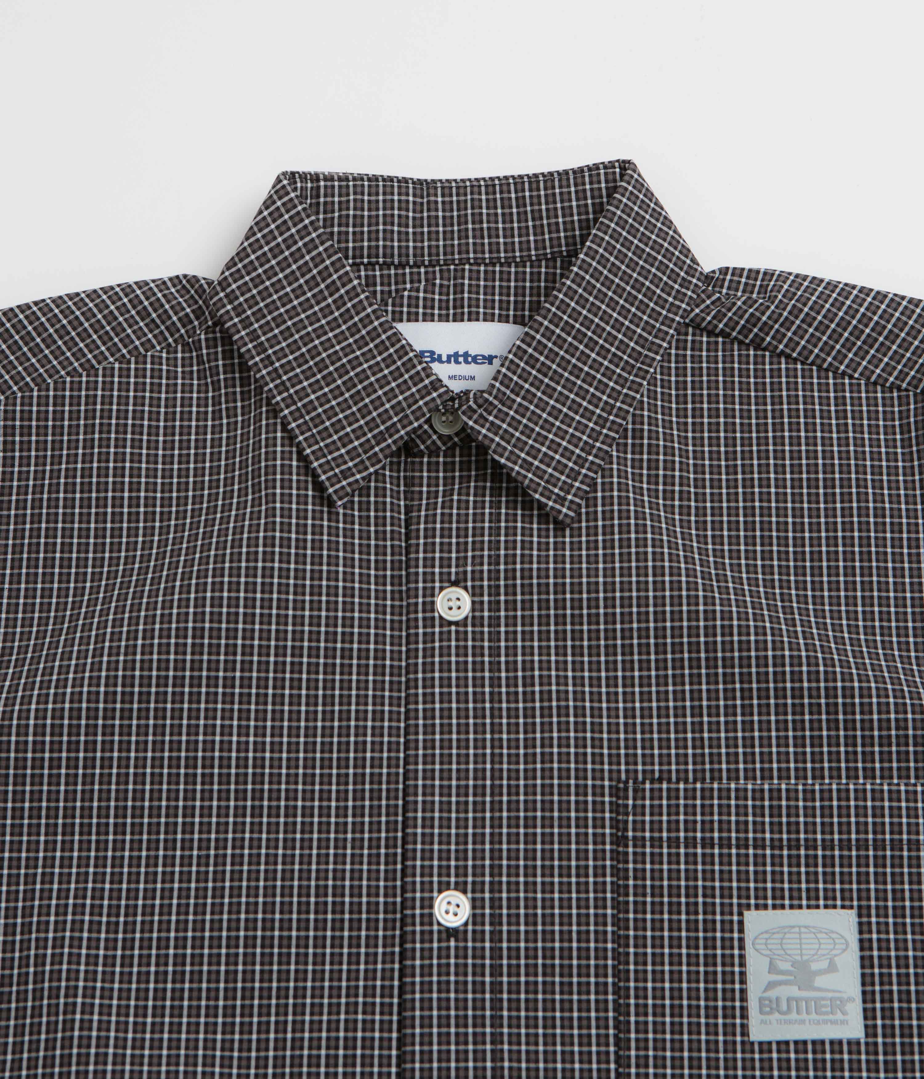 Butter Goods Equipment Short Sleeve Shirt - Black / Grey - Image 2