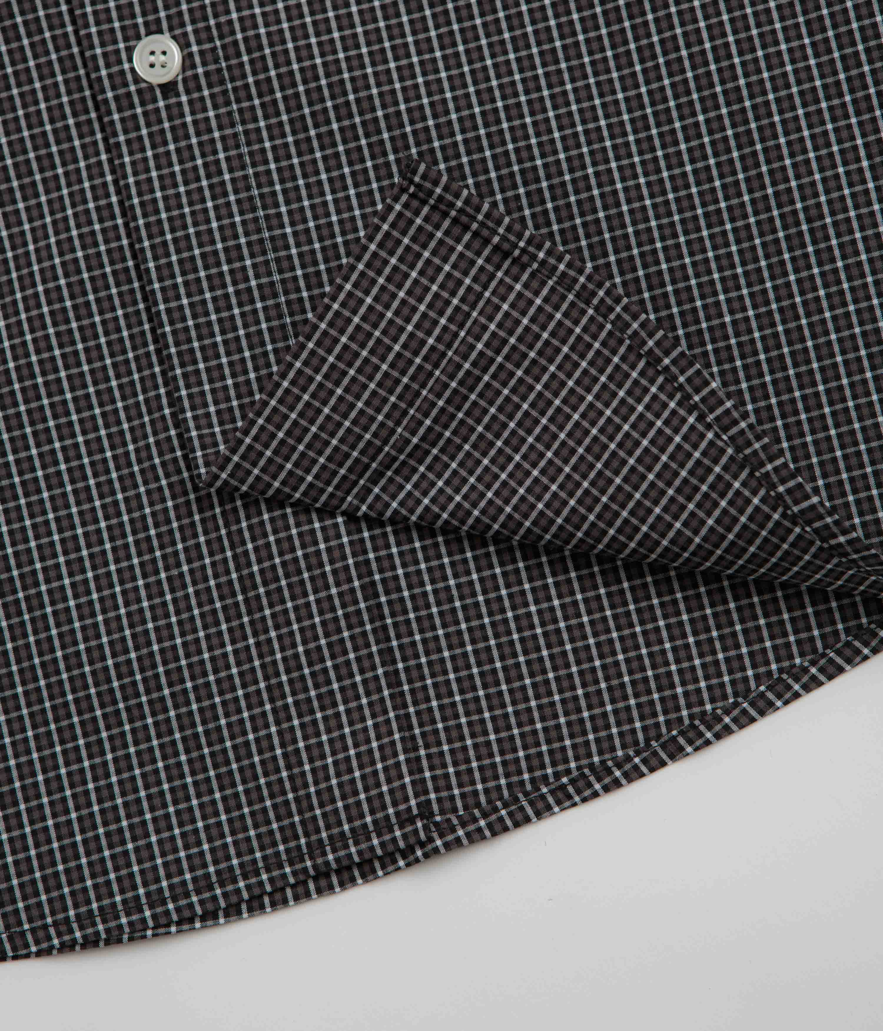 Butter Goods Equipment Short Sleeve Shirt - Black / Grey - Image 4