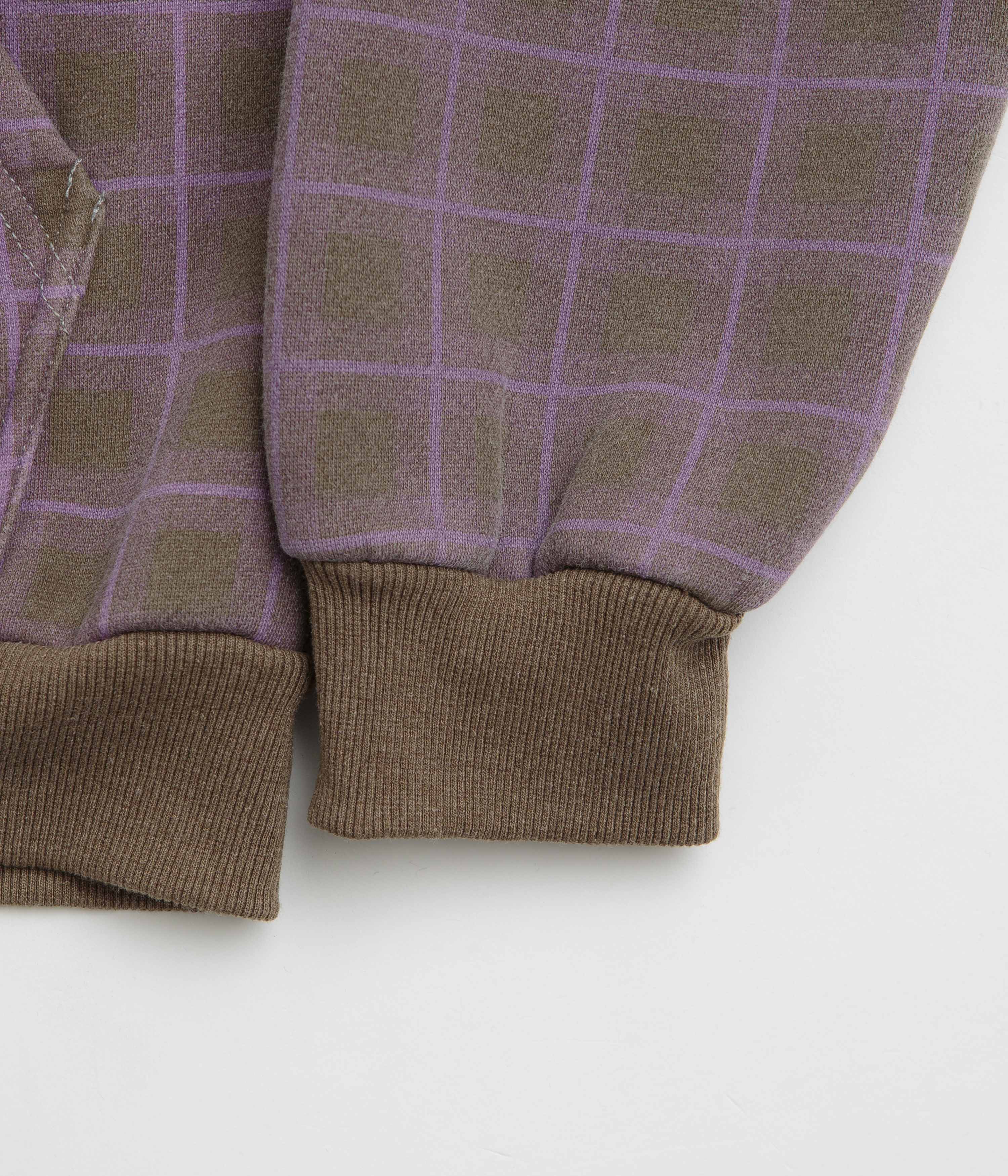 Butter Goods Eruption Zip-Thru Hoodie - Plaid - Image 5
