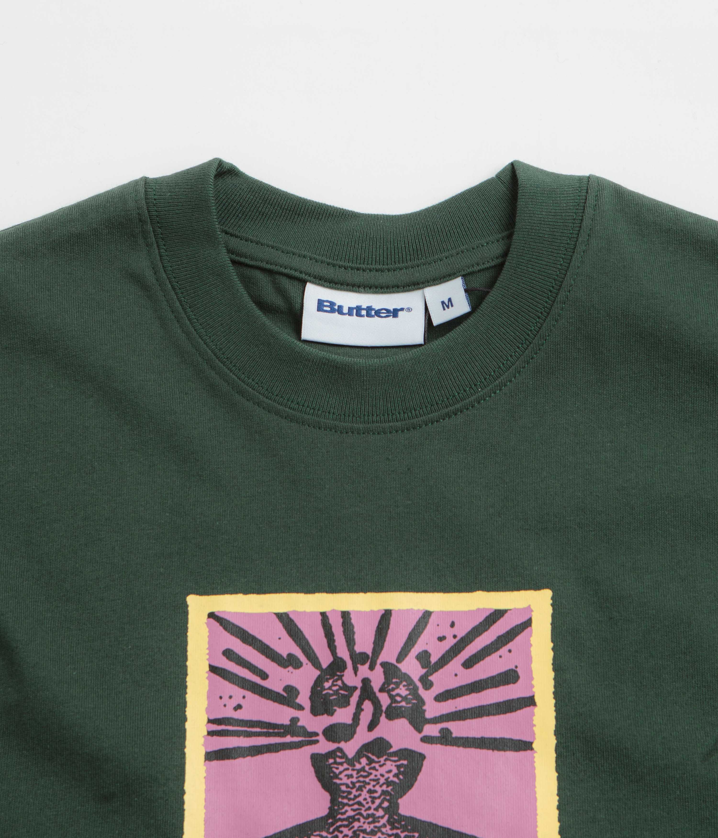 Butter Goods Explosion T-Shirt - Dark Forest - Image 2
