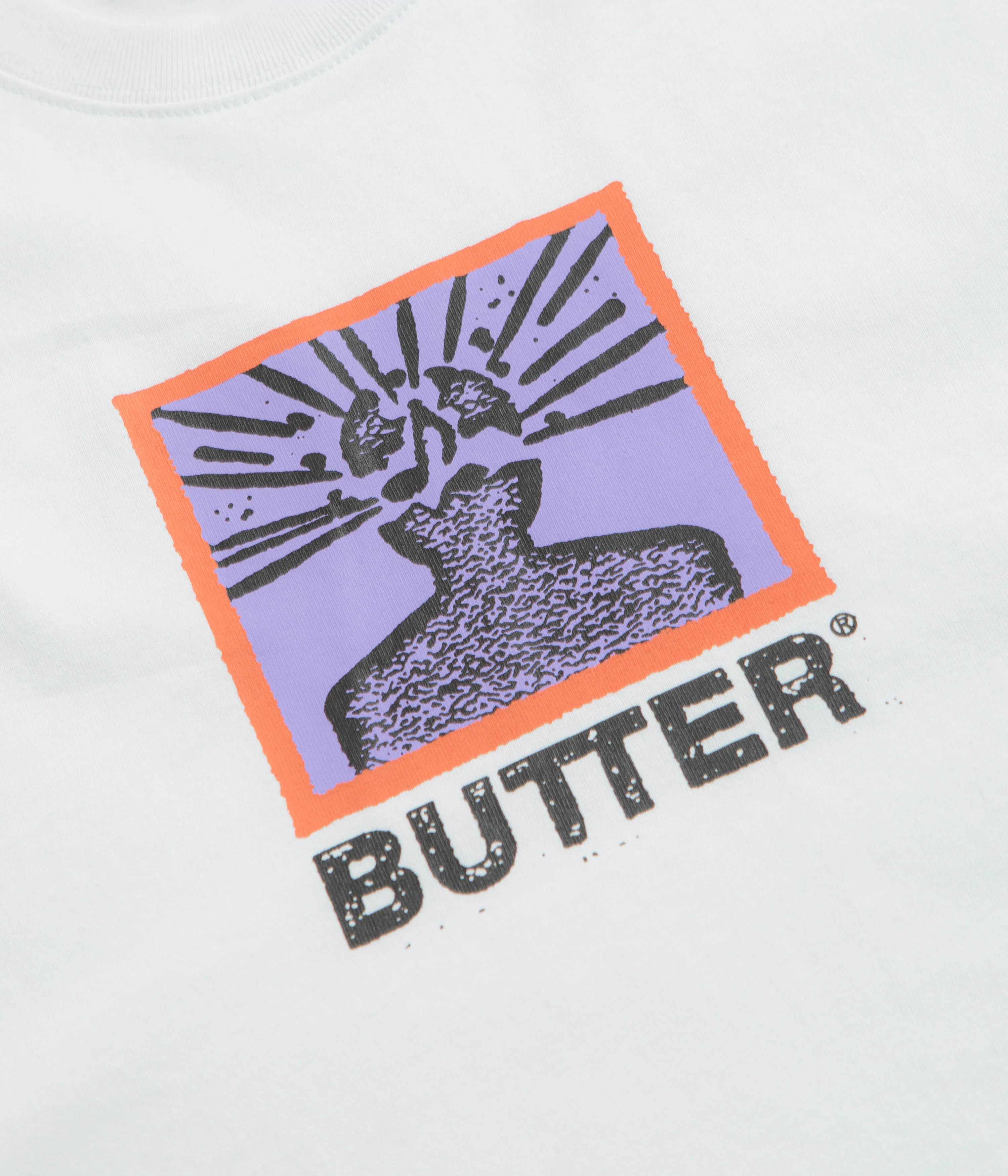 Butter Goods Explosion T-Shirt - White - Image 3