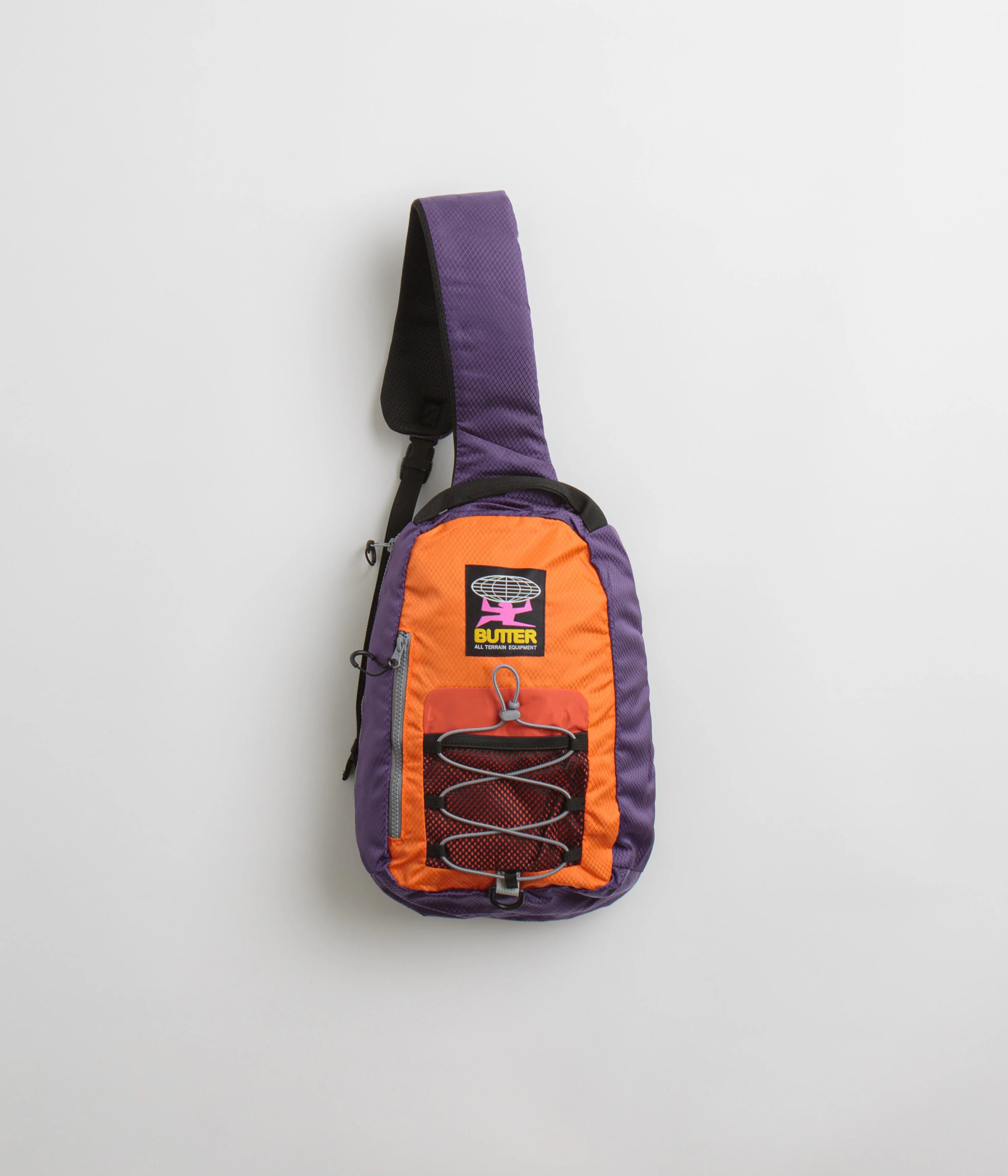 Butter Goods Express Shoulder Bag - Orange / Navy