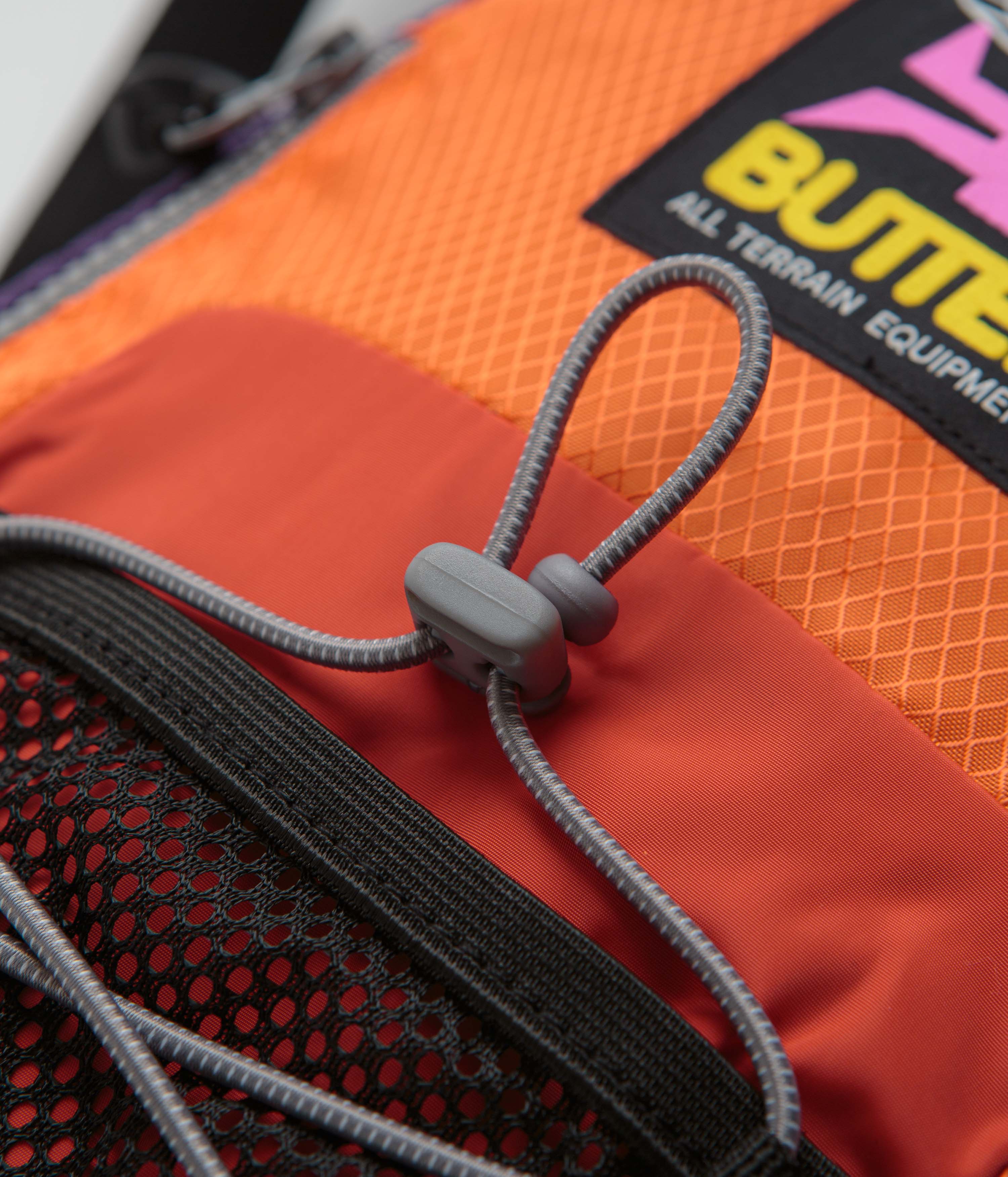 Butter Goods Express Shoulder Bag - Orange / Navy - Image 3