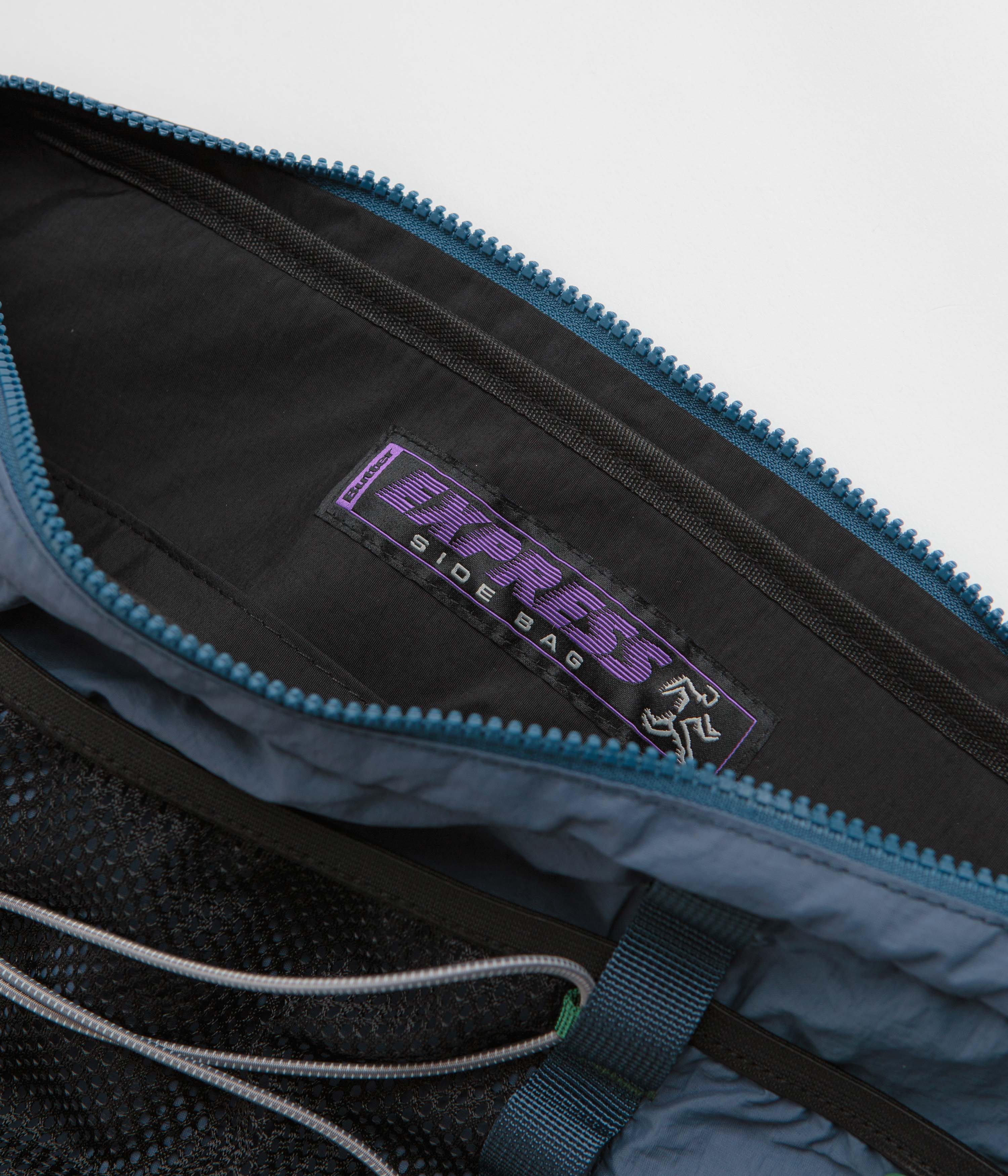Butter Goods Express Side Bag - Navy / Green - Image 4