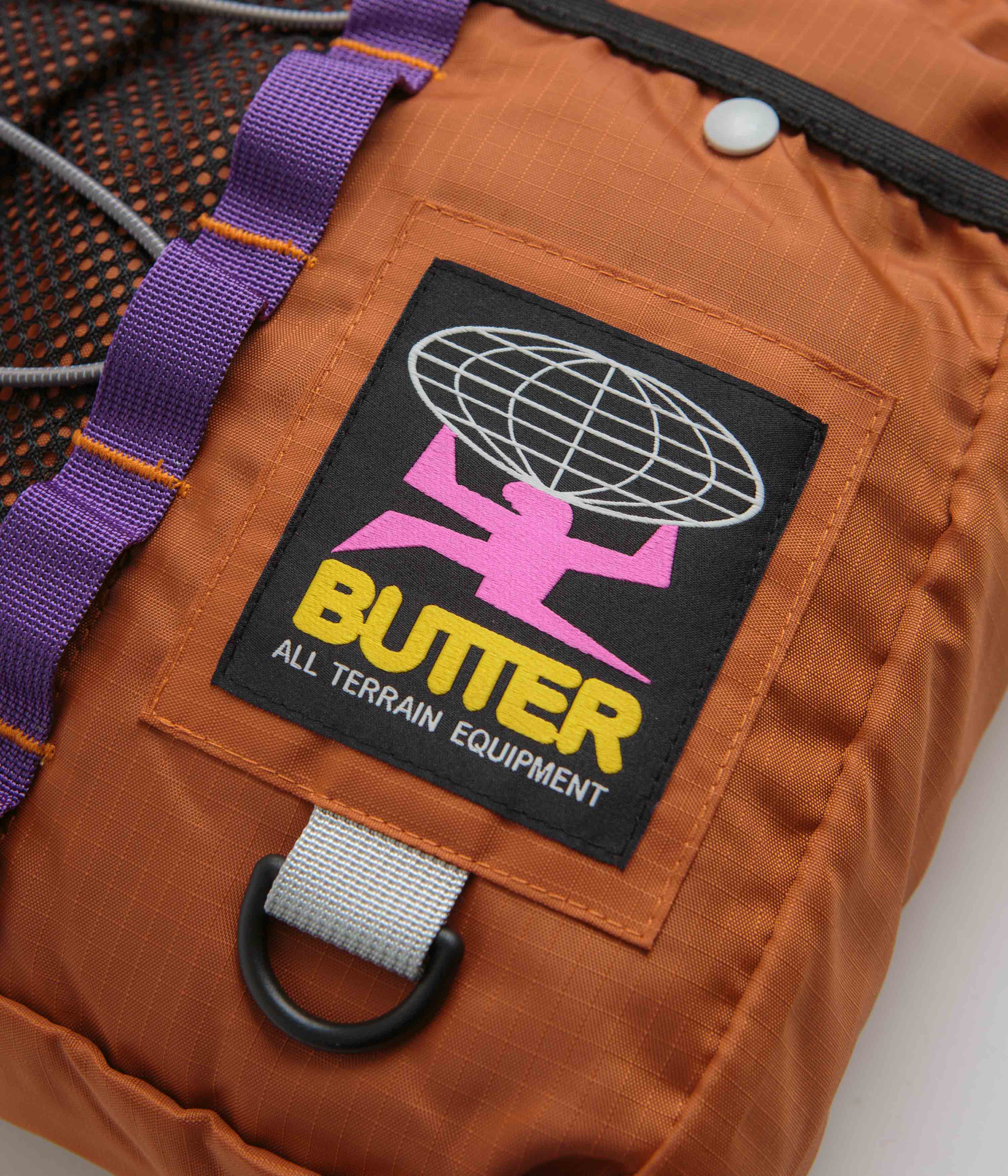 Butter Goods Express Side Bag - Orange - Image 2
