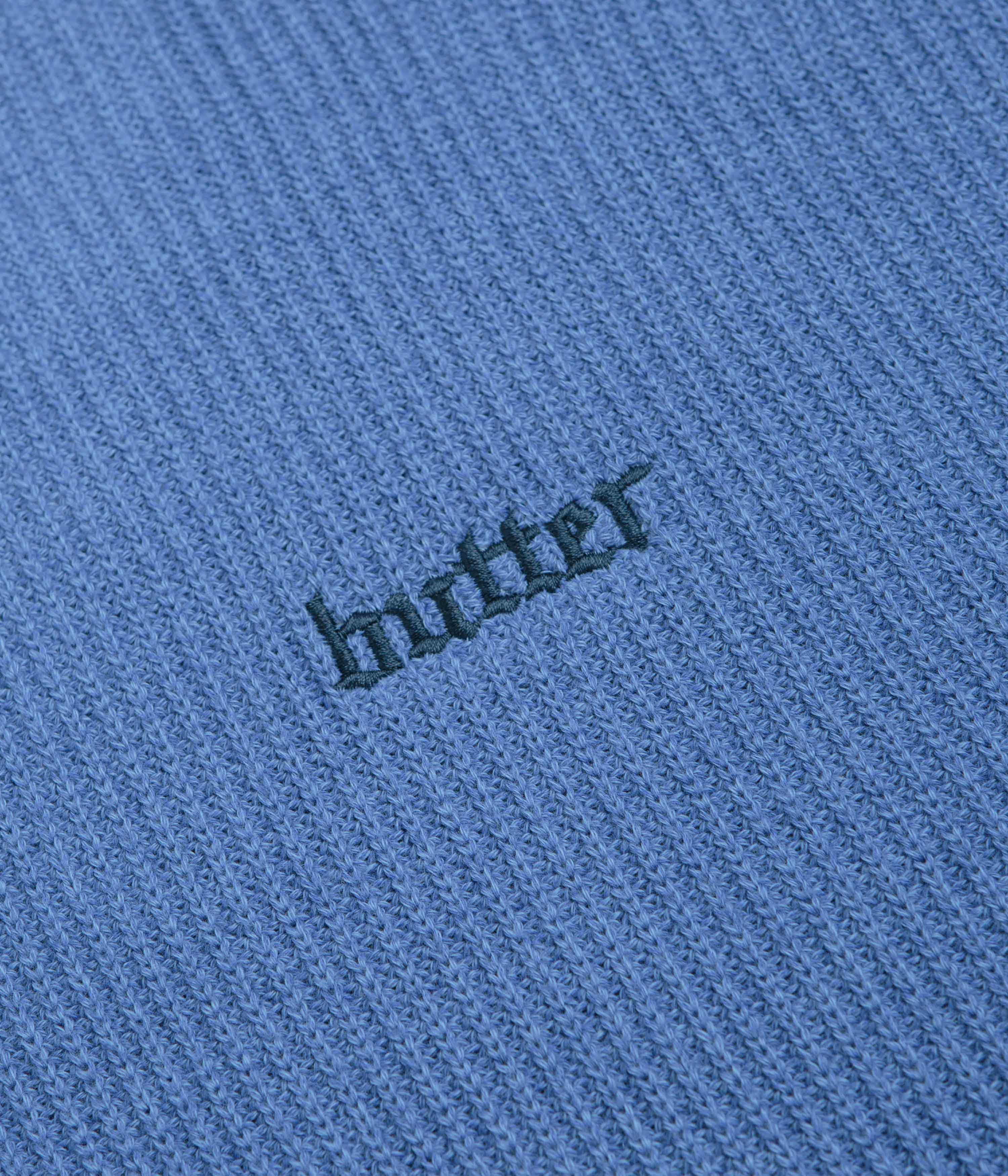 Butter Goods Fade Knit Crewneck Sweatshirt - Ocean - Image 3