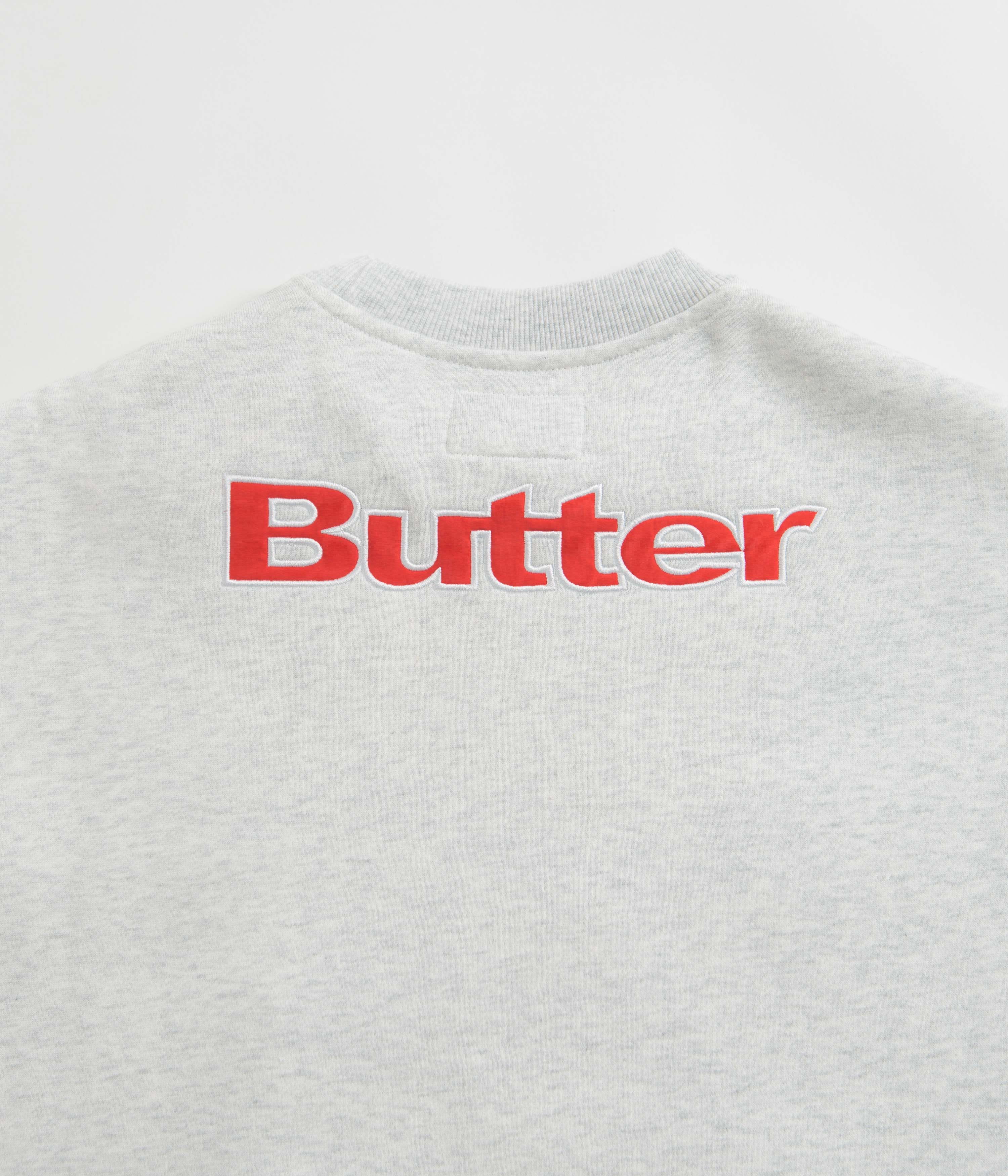 Butter Goods Fantasia Crewneck Sweatshirt - Ash Grey - Image 4