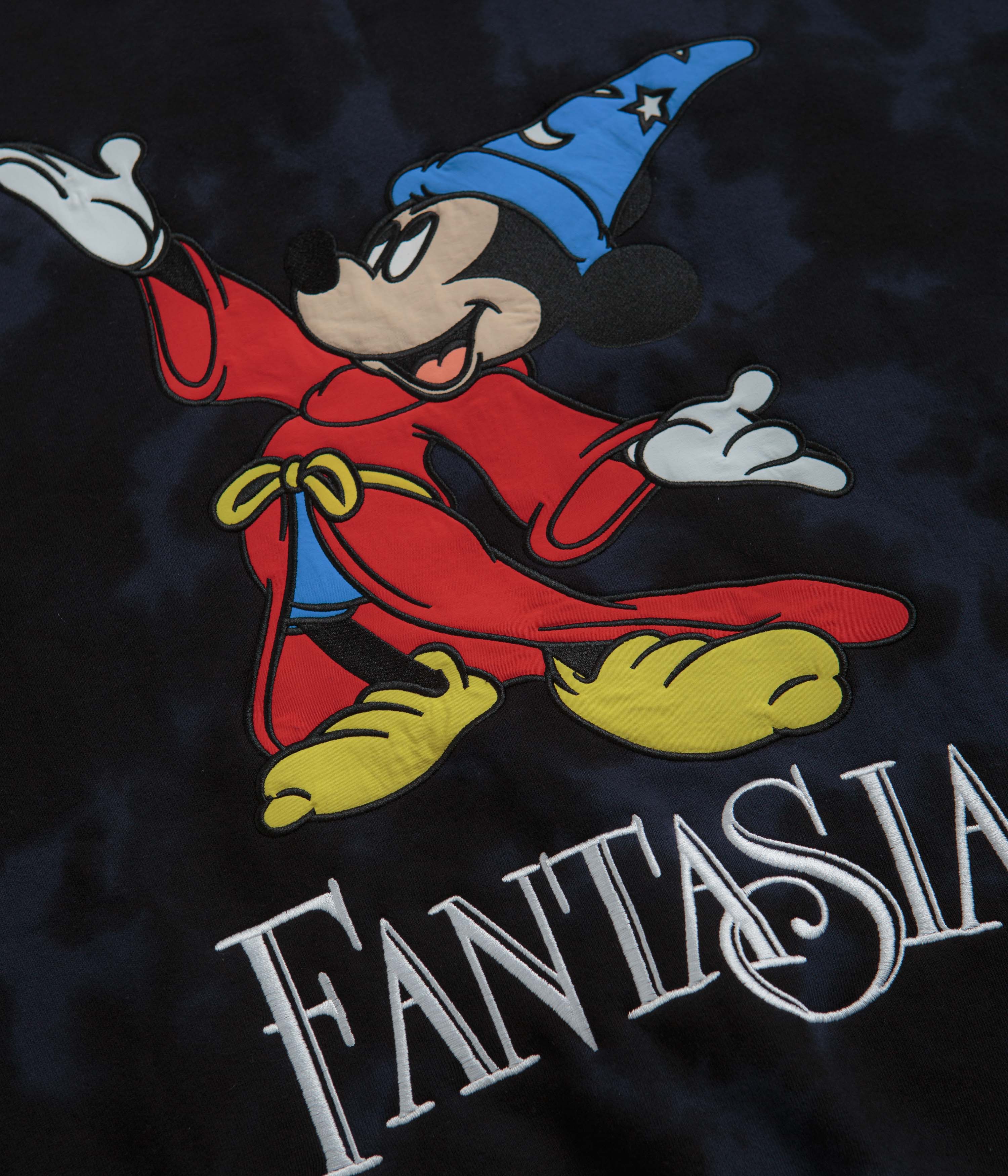 Butter Goods Fantasia Crewneck Sweatshirt - Navy Tie Dye - Image 3