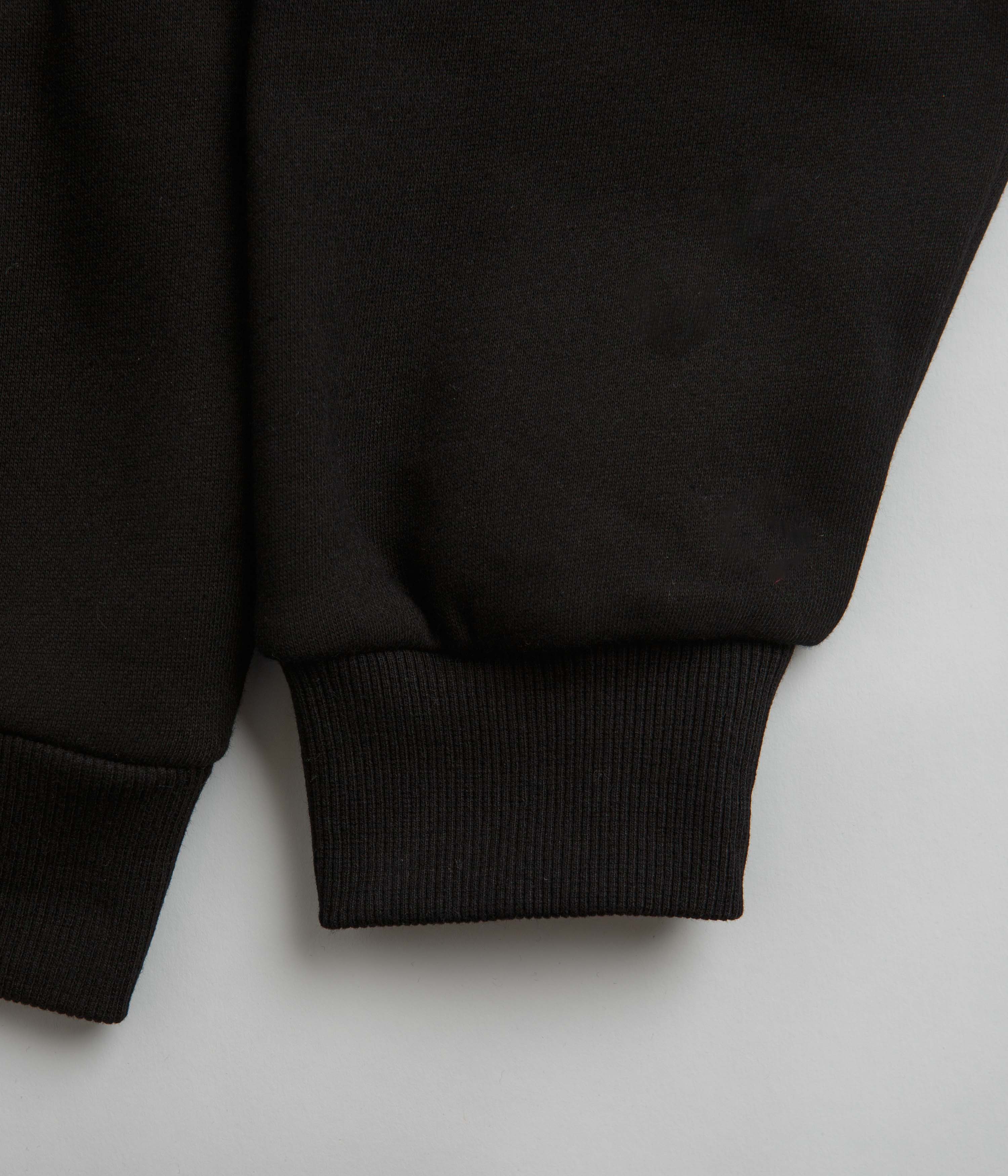 Butter Goods Felt Logo Applique Hoodie - Black - Image 4