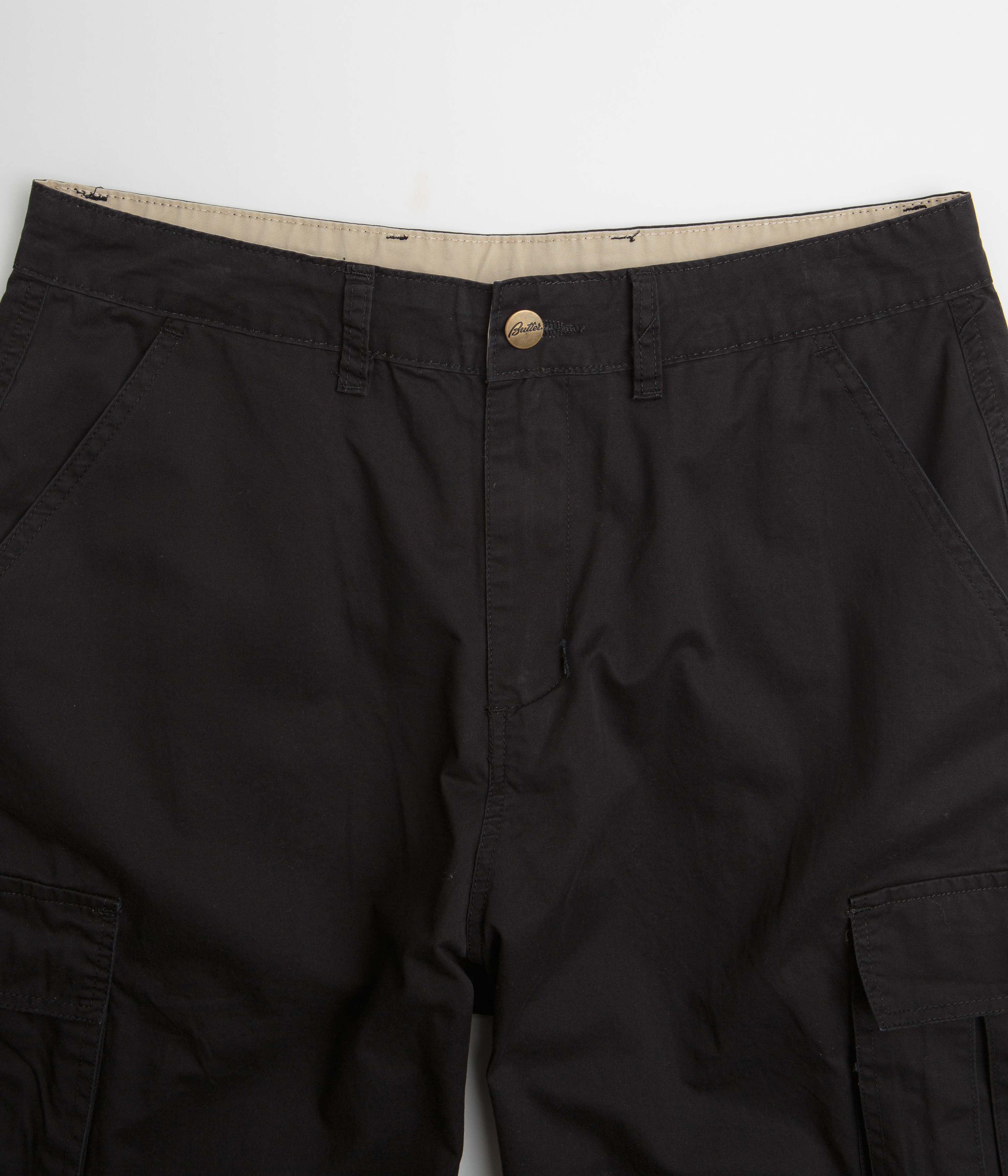 Butter Goods Field Cargo Pants - Black - Image 4
