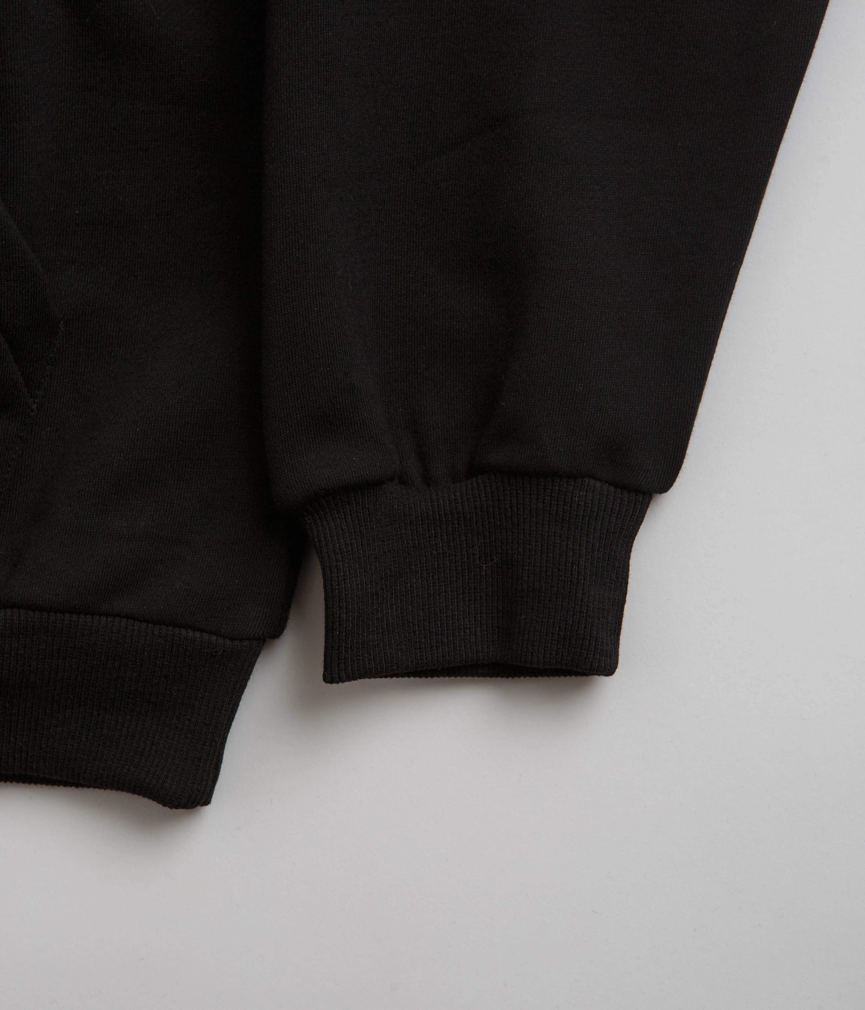 Butter Goods Floral Embroidered Hoodie - Black - Image 4