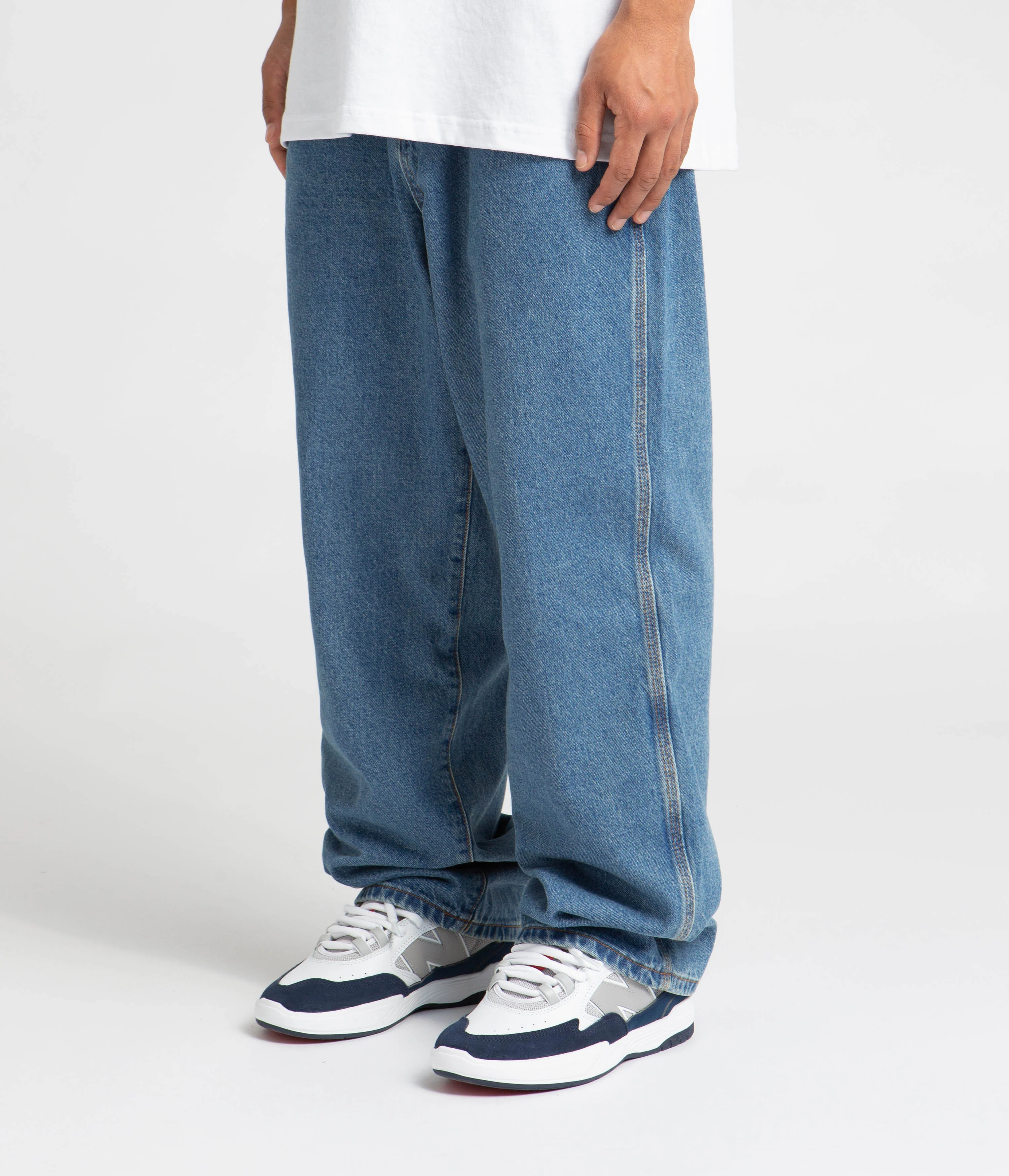 Butter Goods Flower Denim Jeans - Washed Indigo - Image 2
