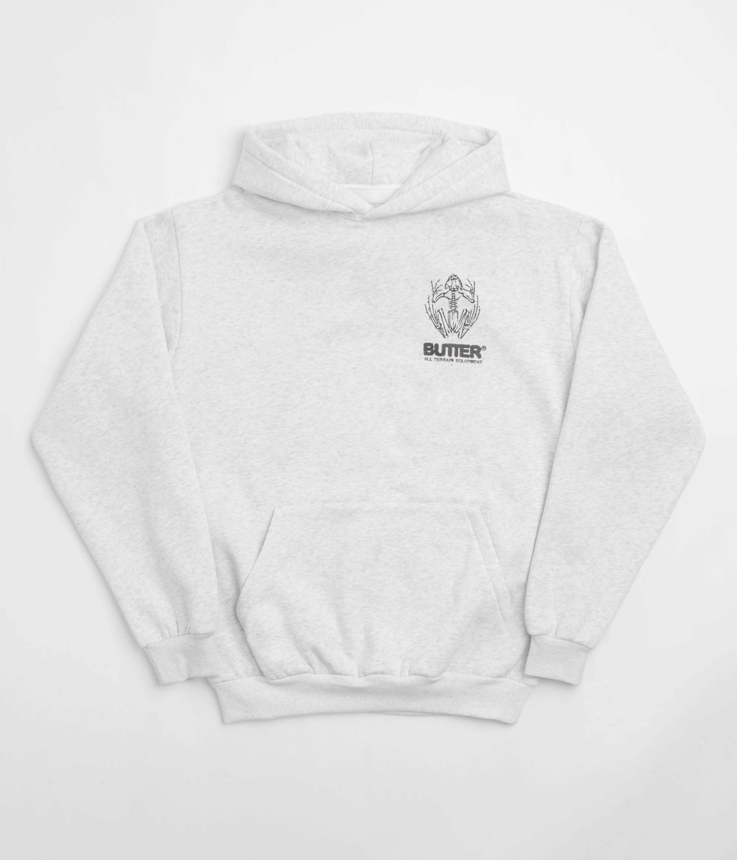 Butter Goods Fossil Hoodie - Ash - Image 2