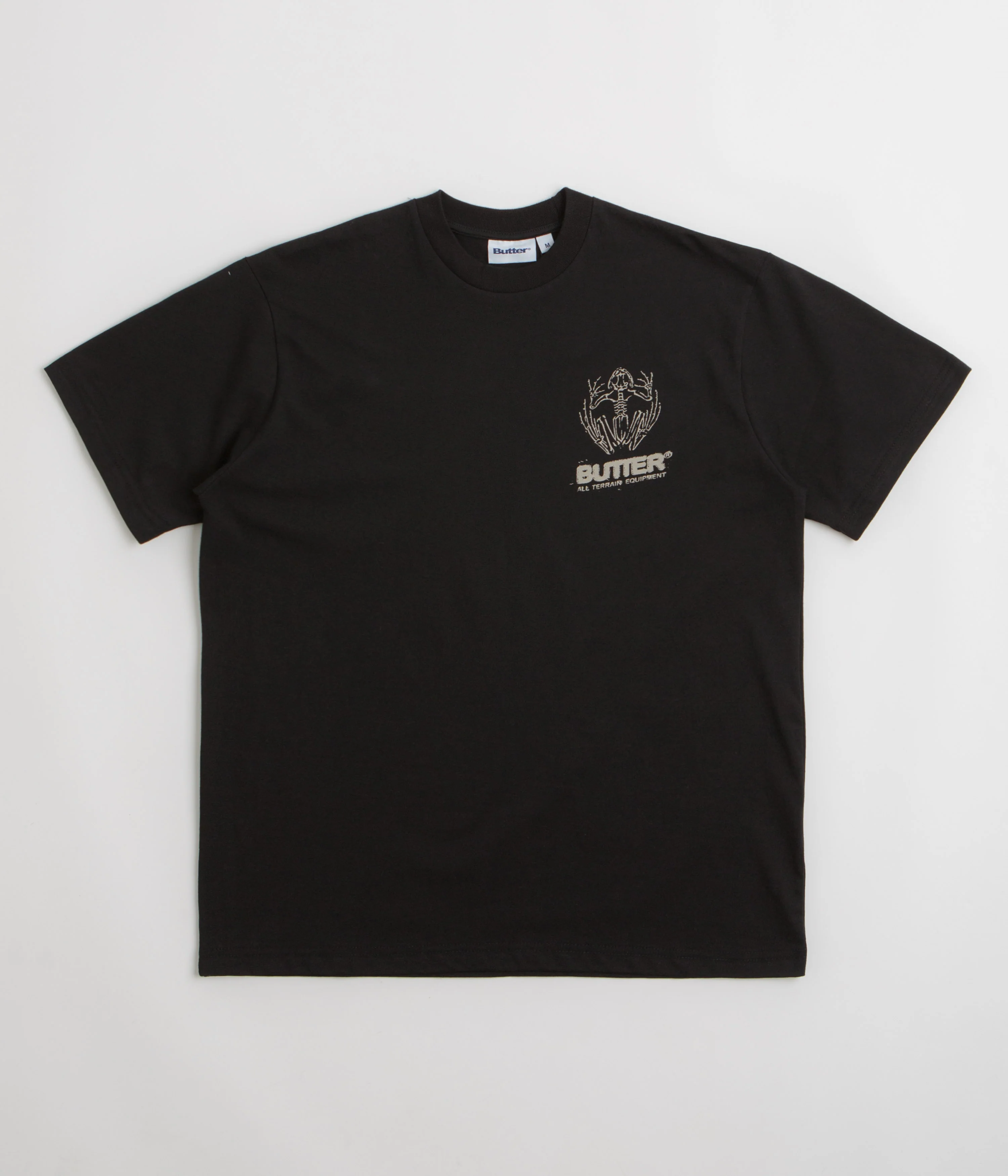 Butter Goods Fossil T-Shirt - Black - Image 2