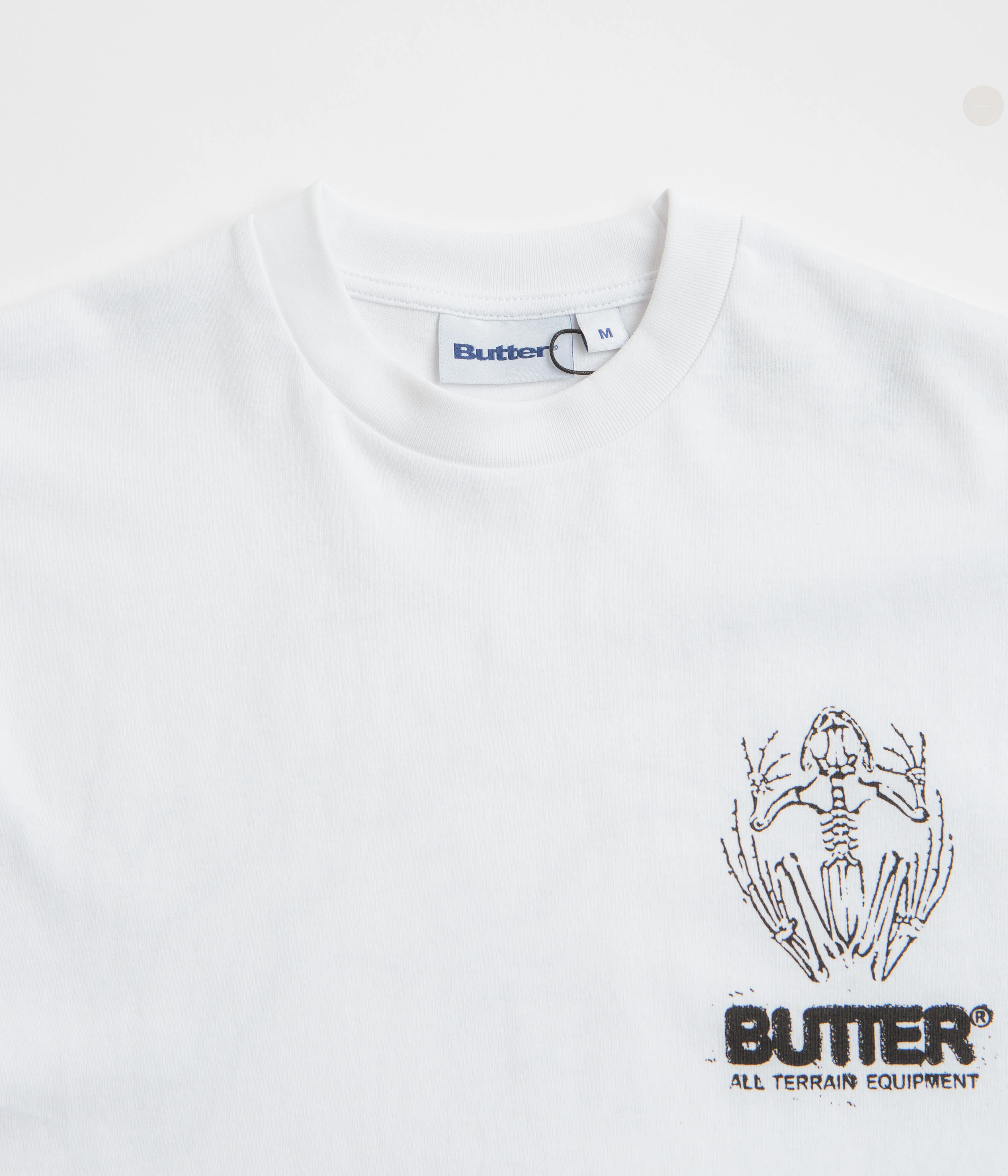 Butter Goods Fossil T-Shirt - White - Image 4