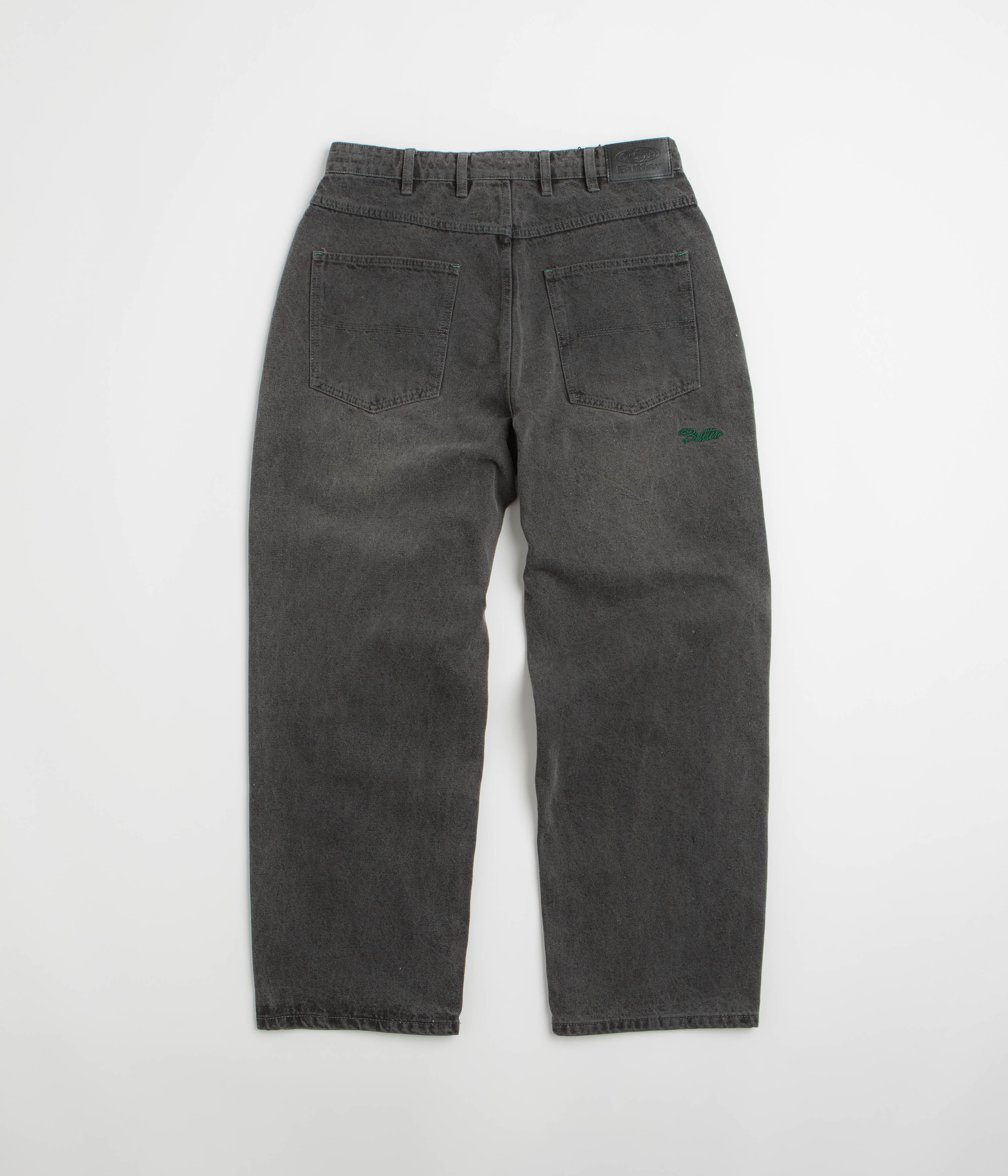 Butter Goods Garage Jeans - Faded Black - Image 3