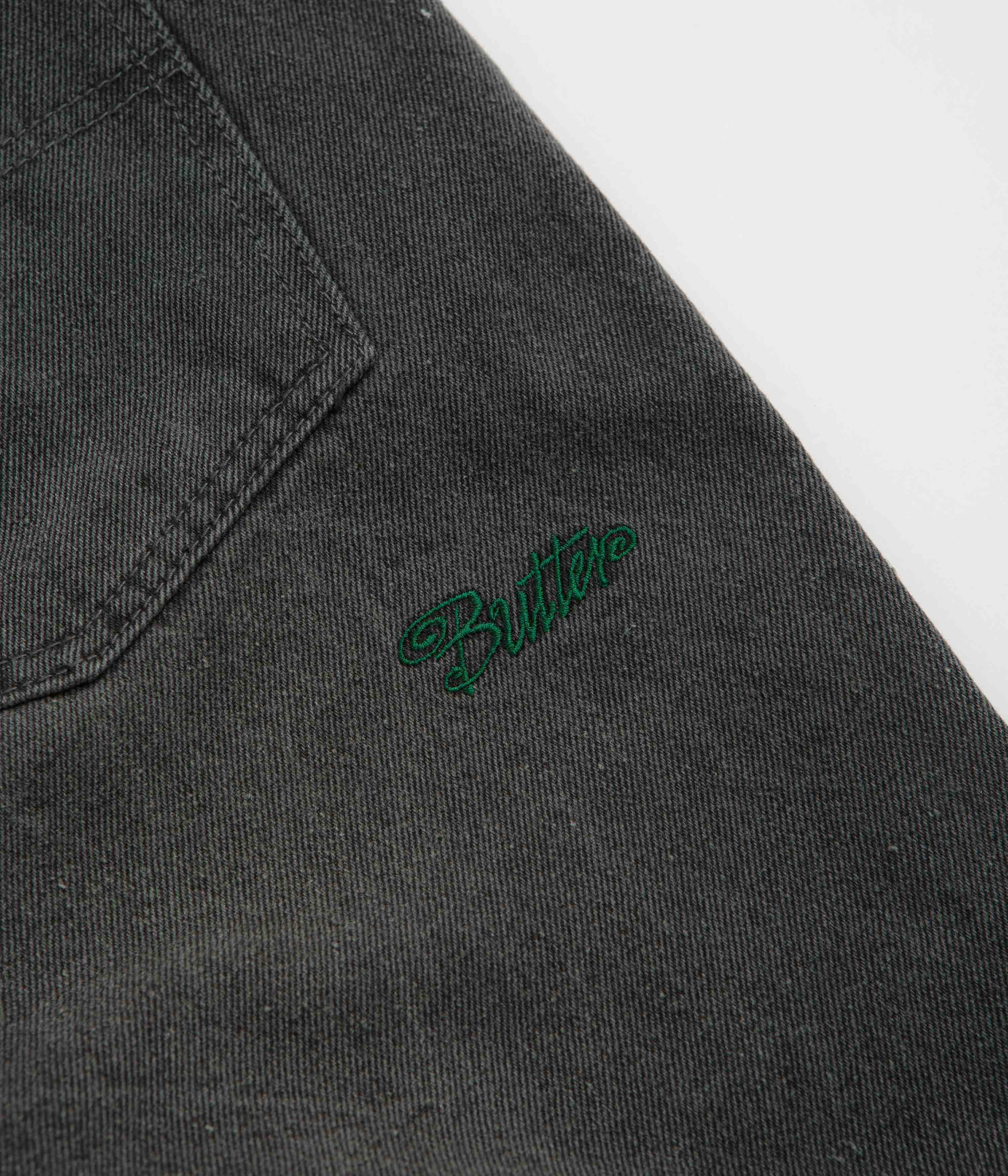 Butter Goods Garage Jeans - Faded Black - Image 8