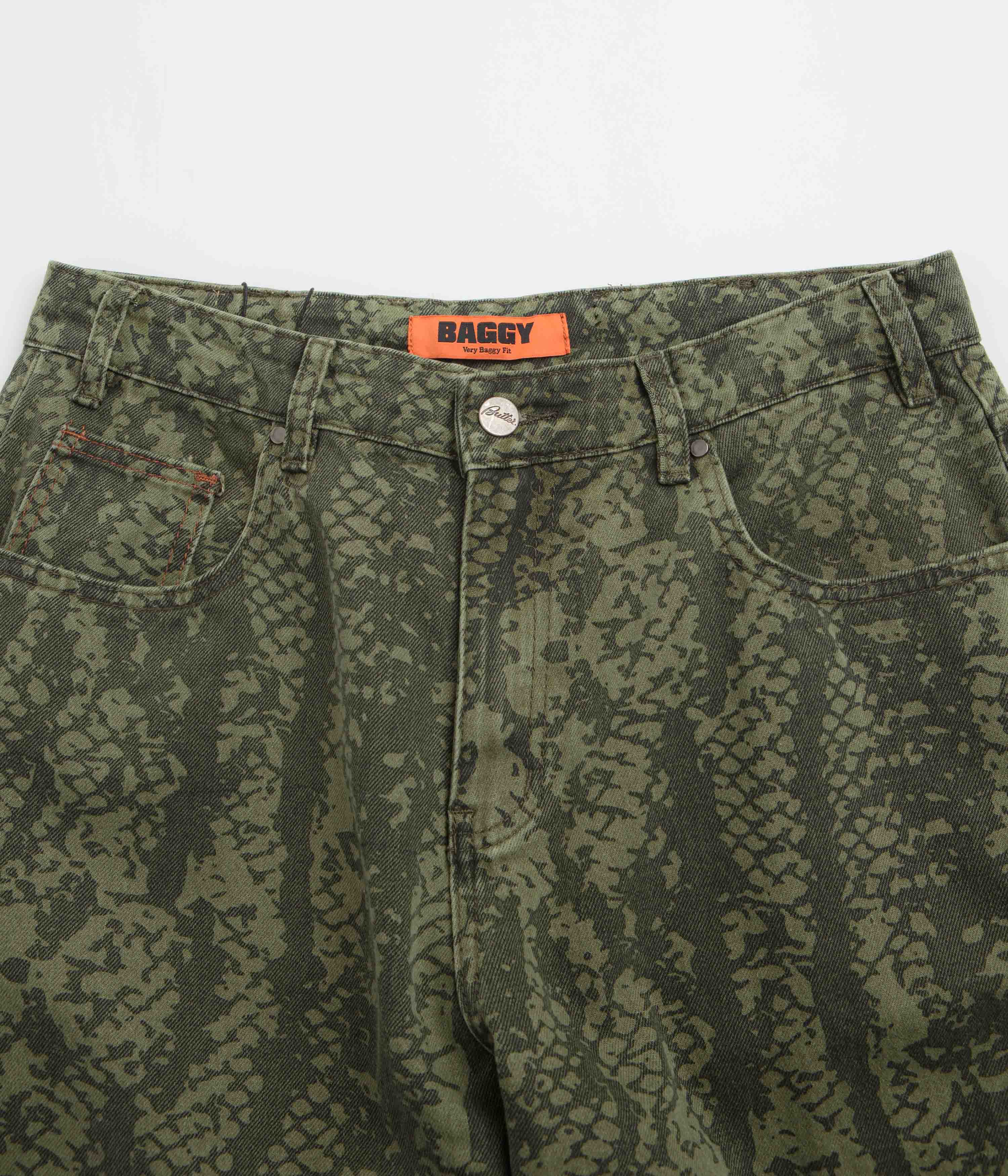 Butter Goods Garage Jeans - Lowland Camo - Image 4