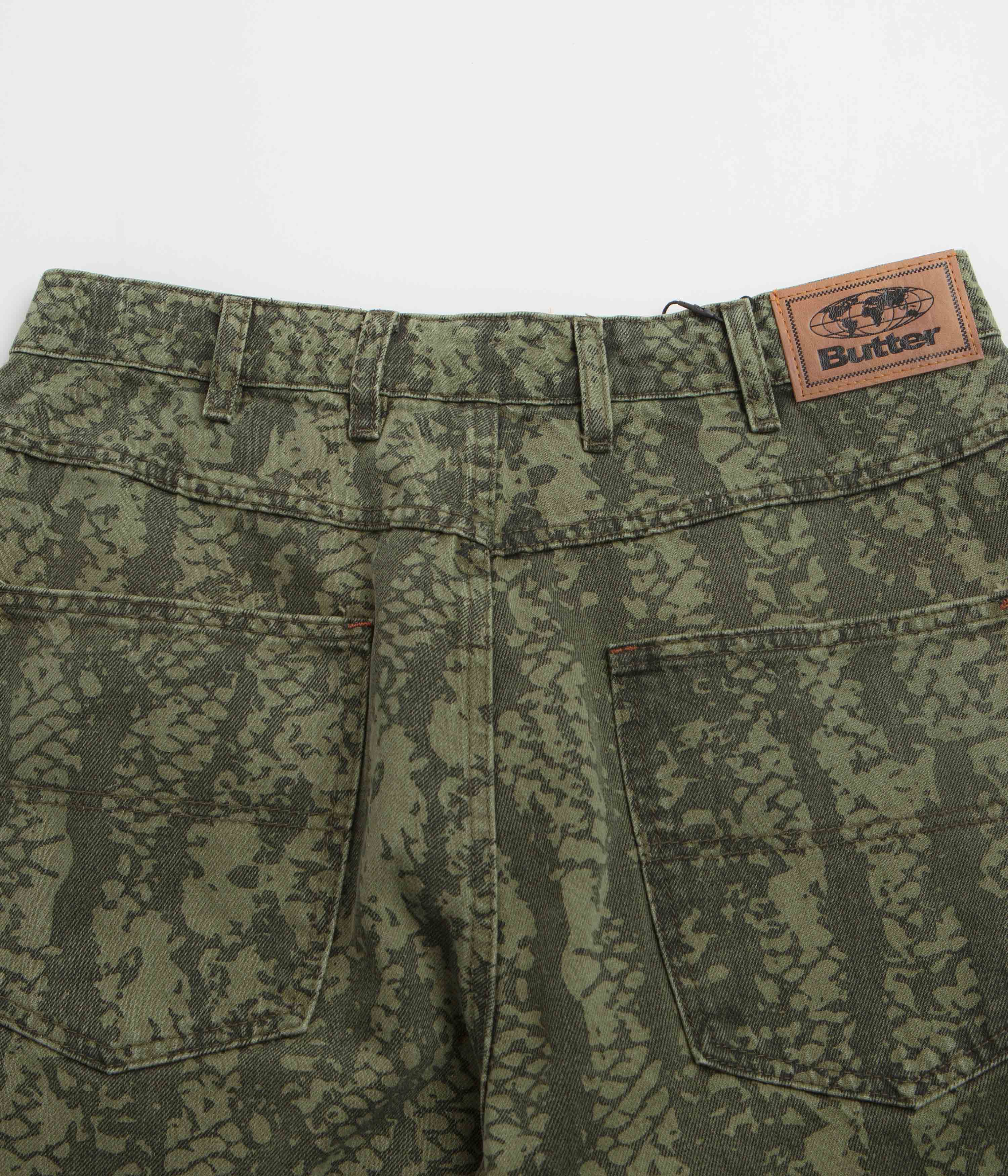 Butter Goods Garage Jeans - Lowland Camo - Image 7