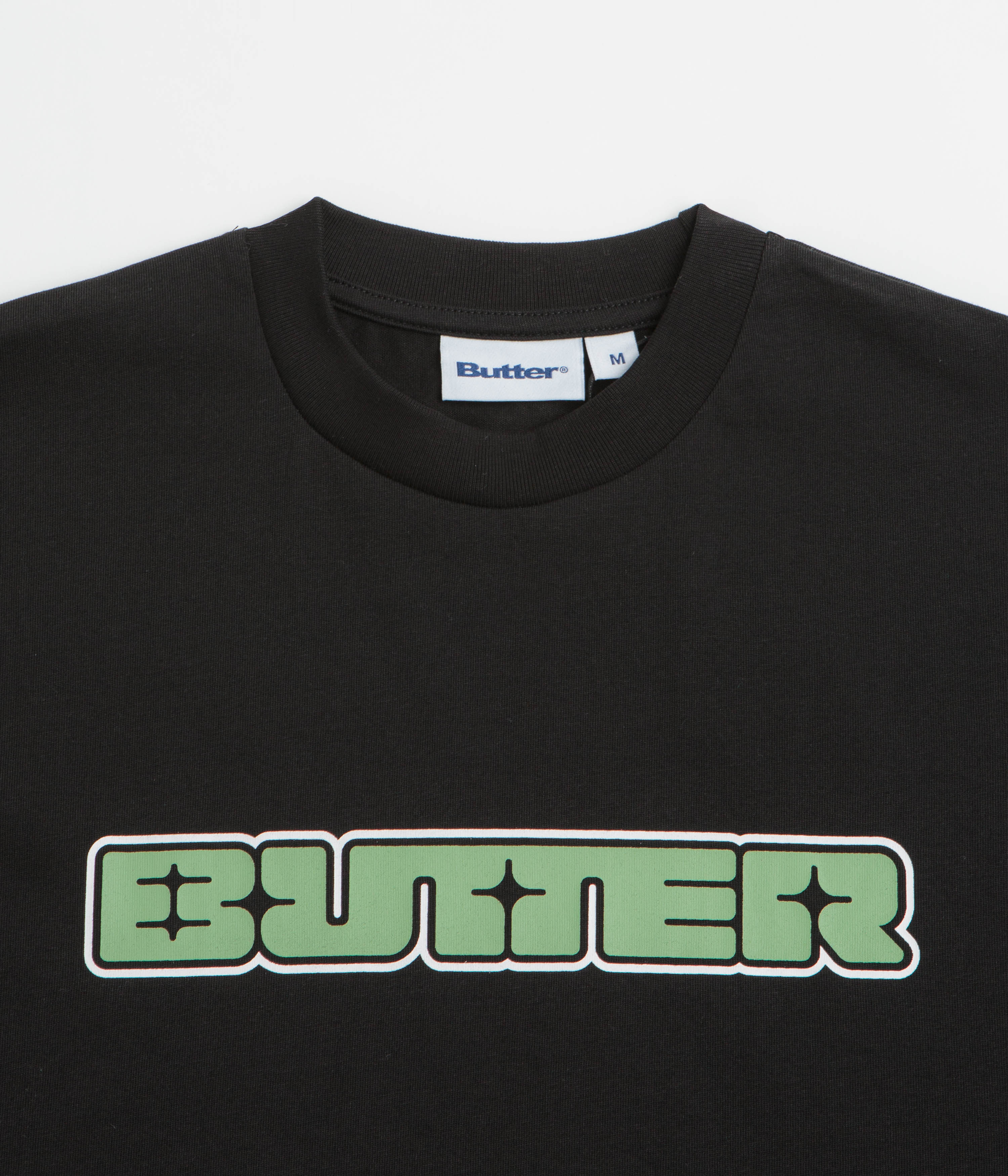 Butter Goods Glint T-Shirt - Black - Image 2