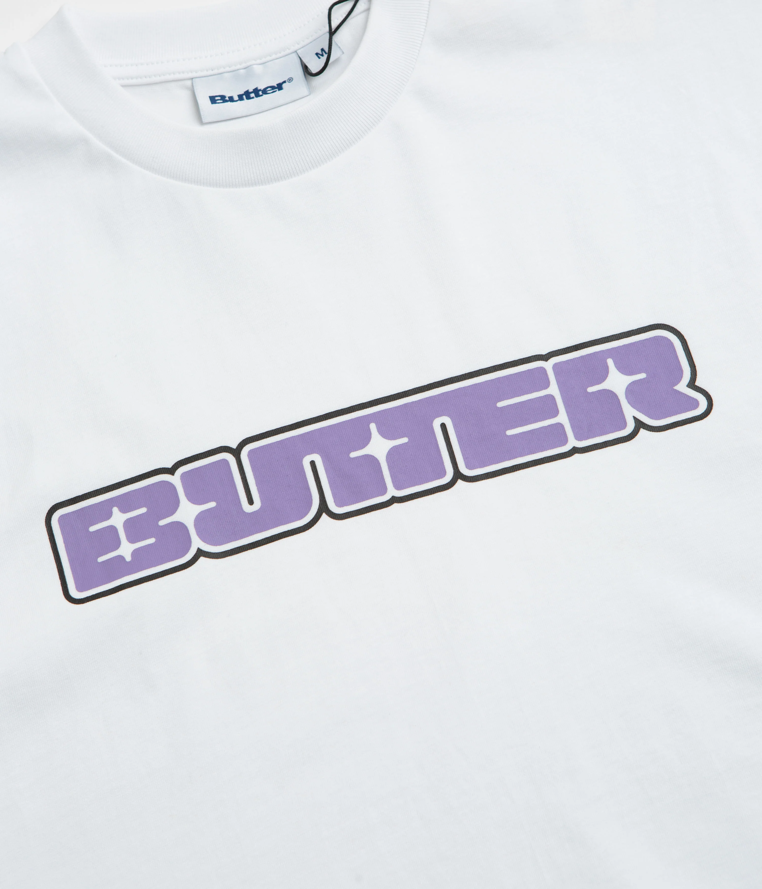 Butter Goods Glint T-Shirt - White - Image 3