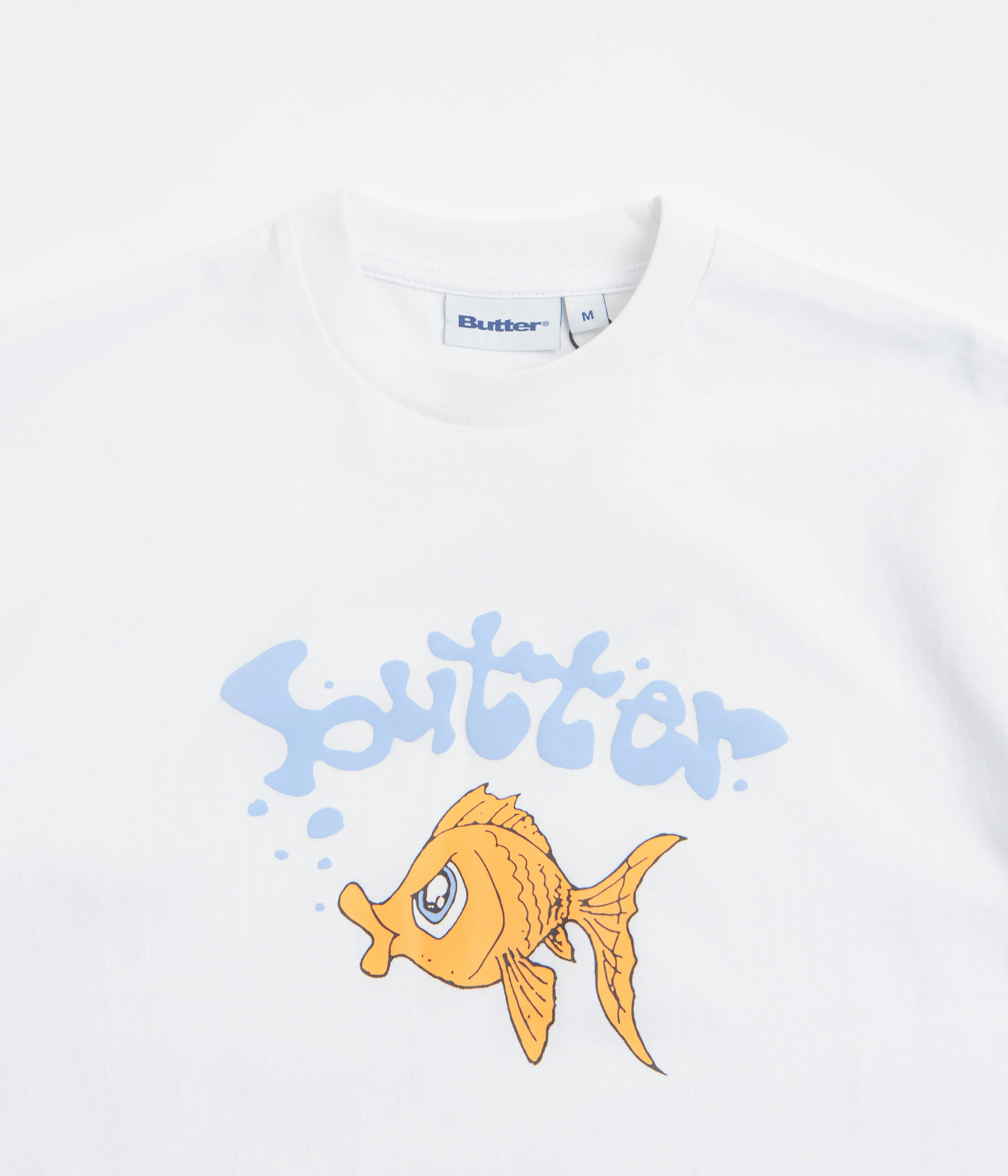 Butter Goods Goldfish T-Shirt - White - Image 3