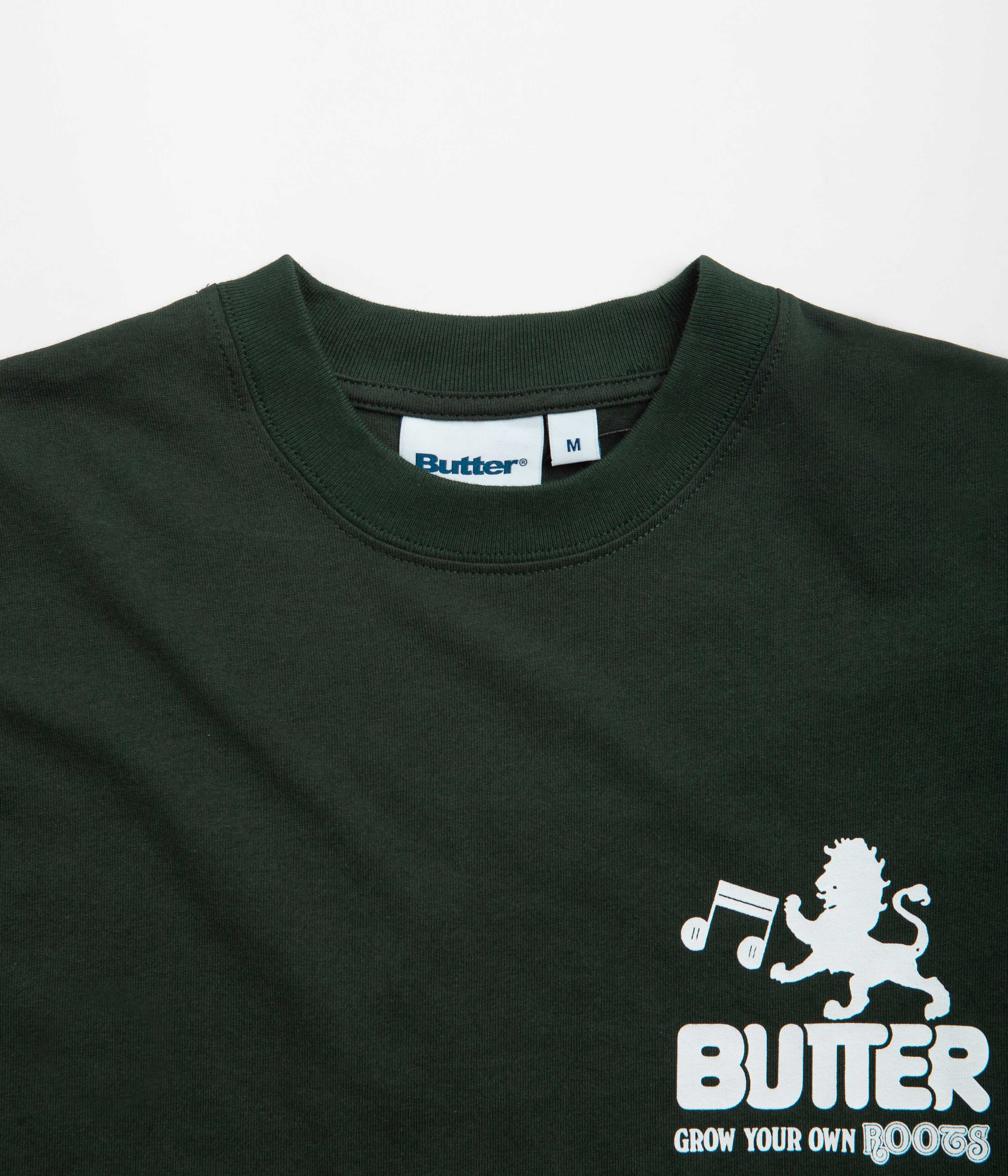 Butter Goods Grow T-Shirt - Dark Forest - Image 4